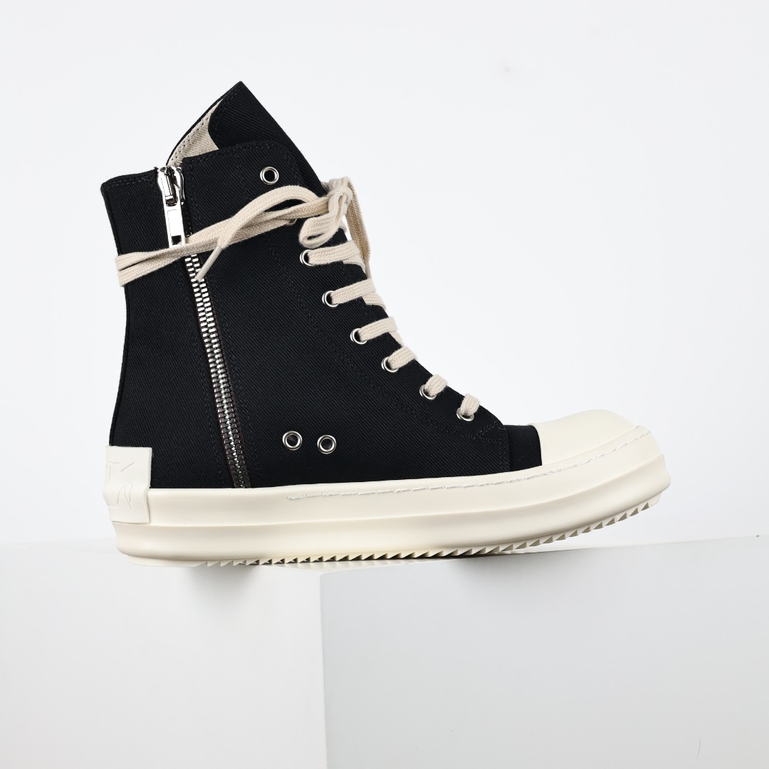 X1 RO欧文斯Rickowens 支线 drkshdw 配色 西瓜头高帮帆布