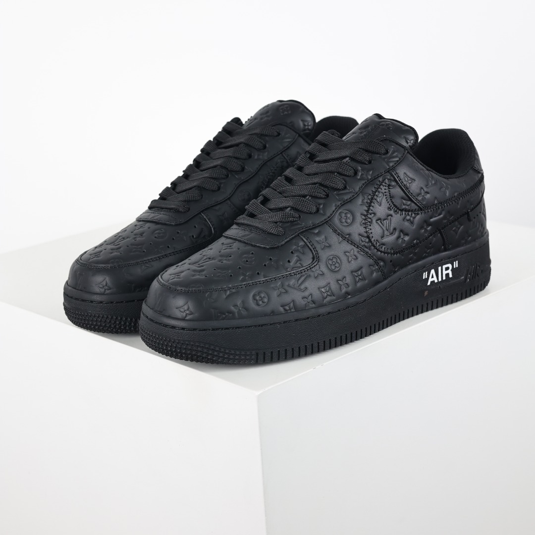 东莞纯原市面独家顶级版本LouisVuittonxNikeAirForce1Low空军重磅联名至今巅峰之