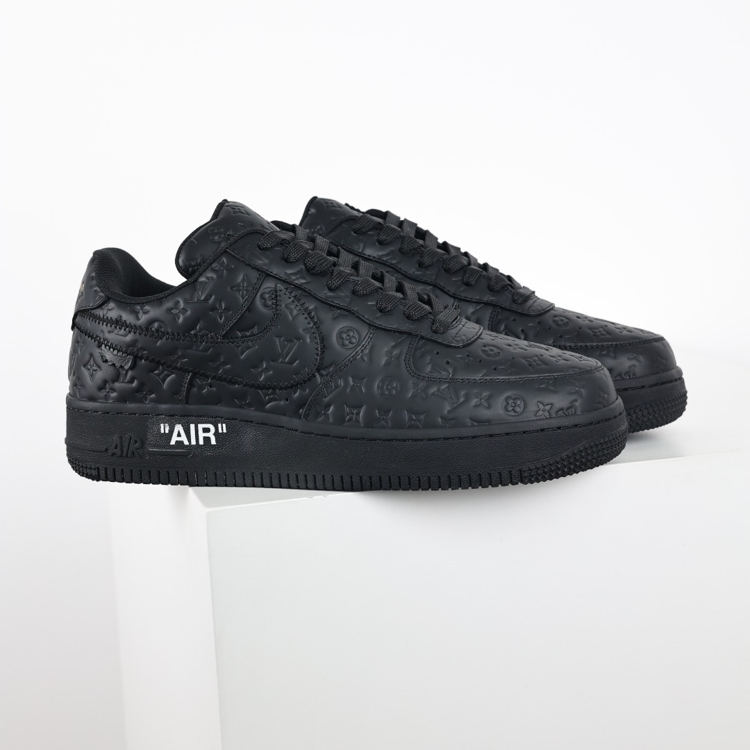 东莞纯原市面独家顶级版本LouisVuittonxNikeAirForce1Low空军重磅联名至今巅峰之