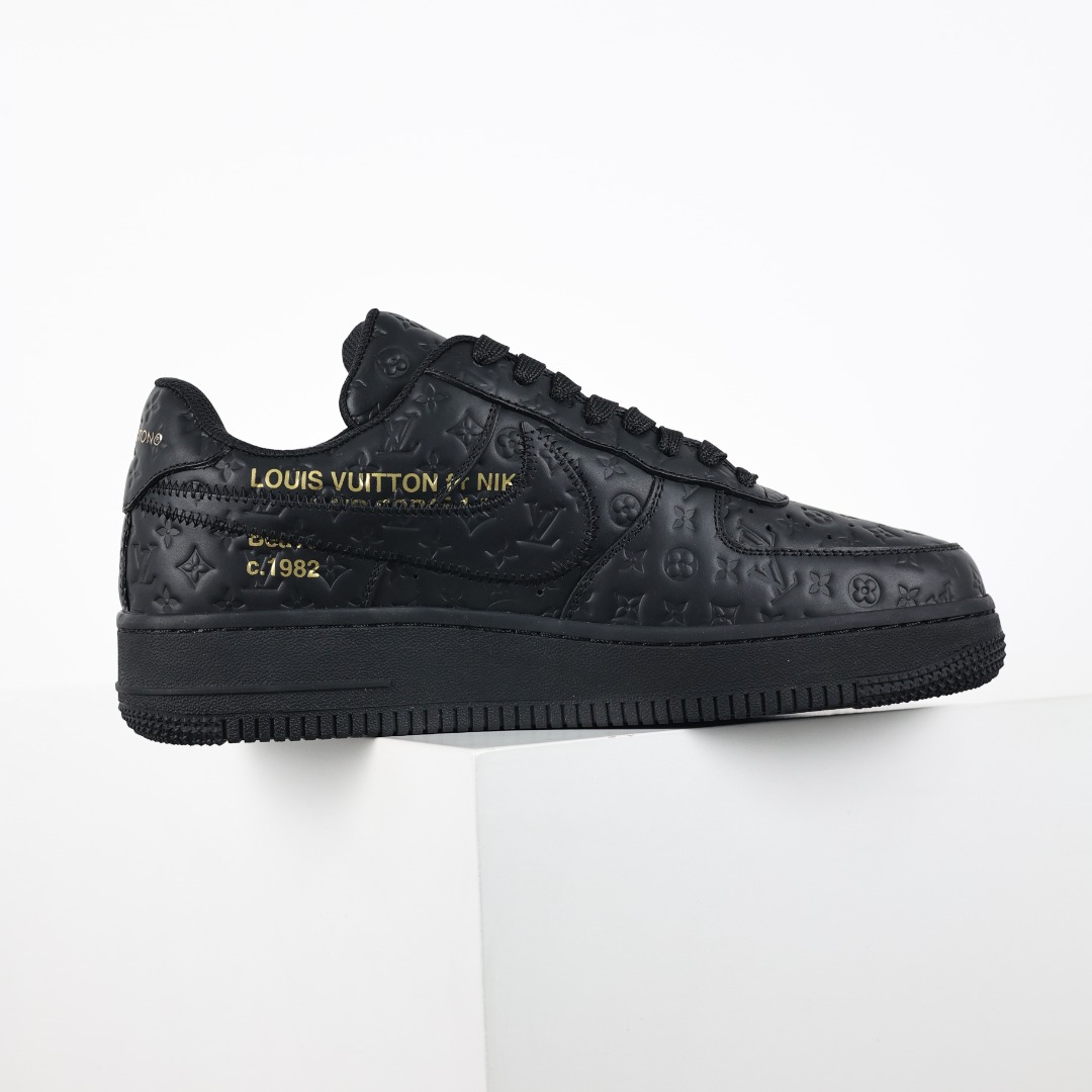 东莞纯原市面独家顶级版本LouisVuittonxNikeAirForce1Low空军重磅联名至今巅峰之