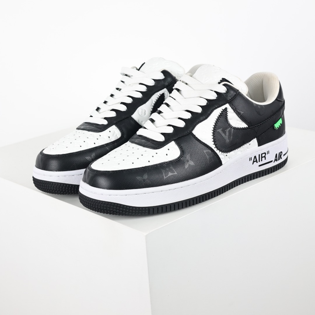东莞纯原市面独家顶级版本LouisVuittonxNikeAirForce1Low空军重磅联名至今巅峰之
