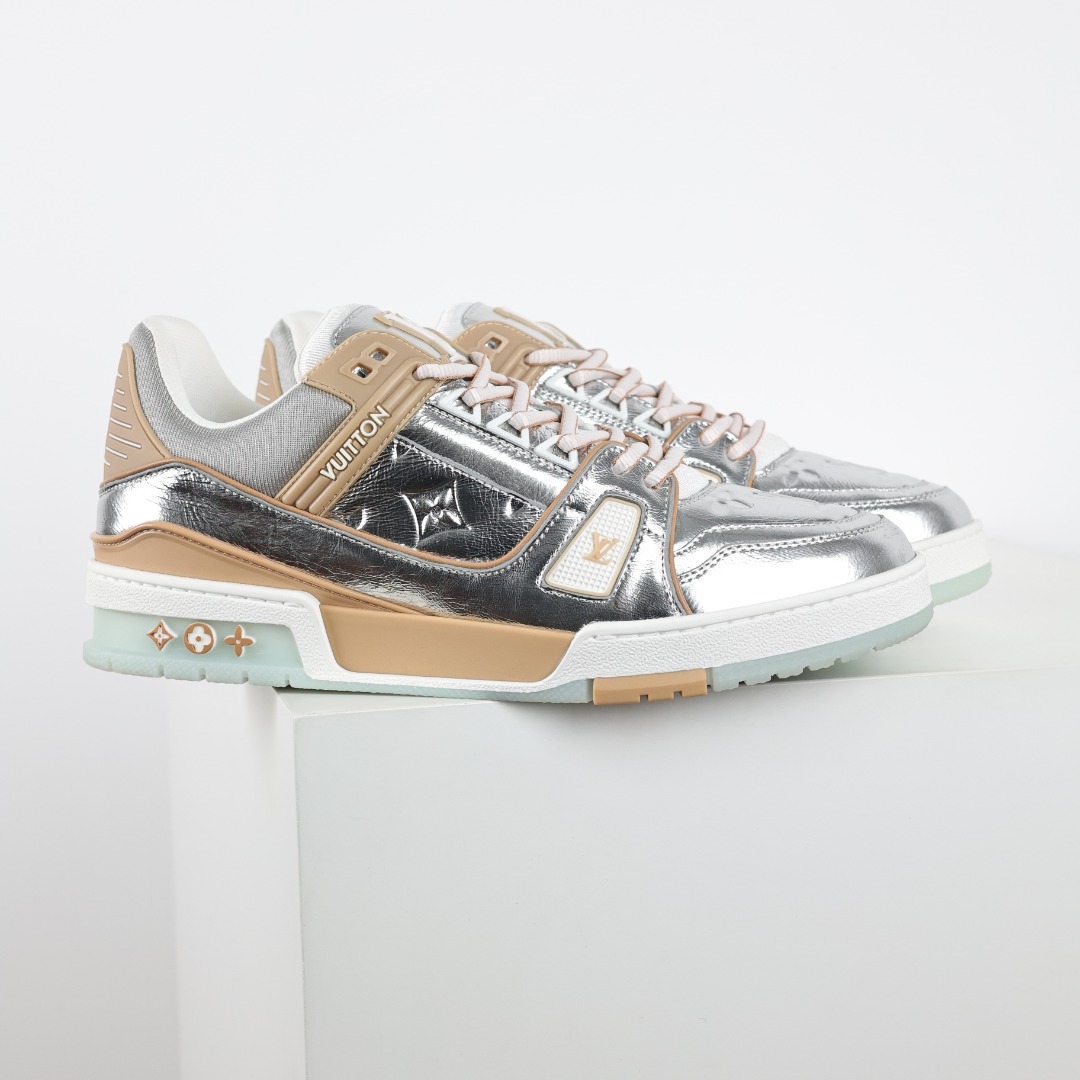 X1 东莞纯原 180个配色 市面顶级版本 “拼银” 驴家LV Trainer
