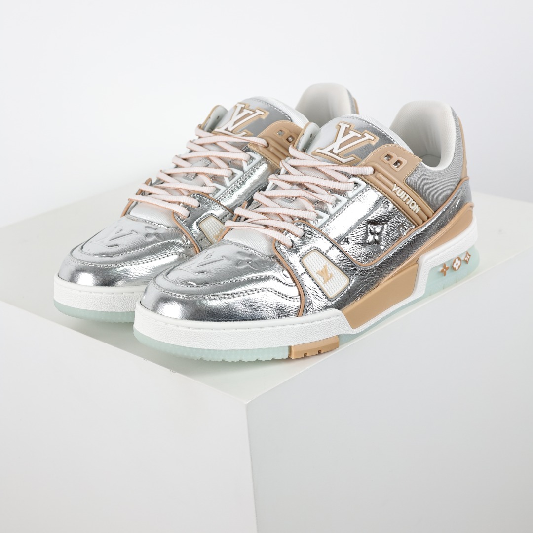 X1 东莞纯原 180个配色 市面顶级版本 “拼银” 驴家LV Trainer