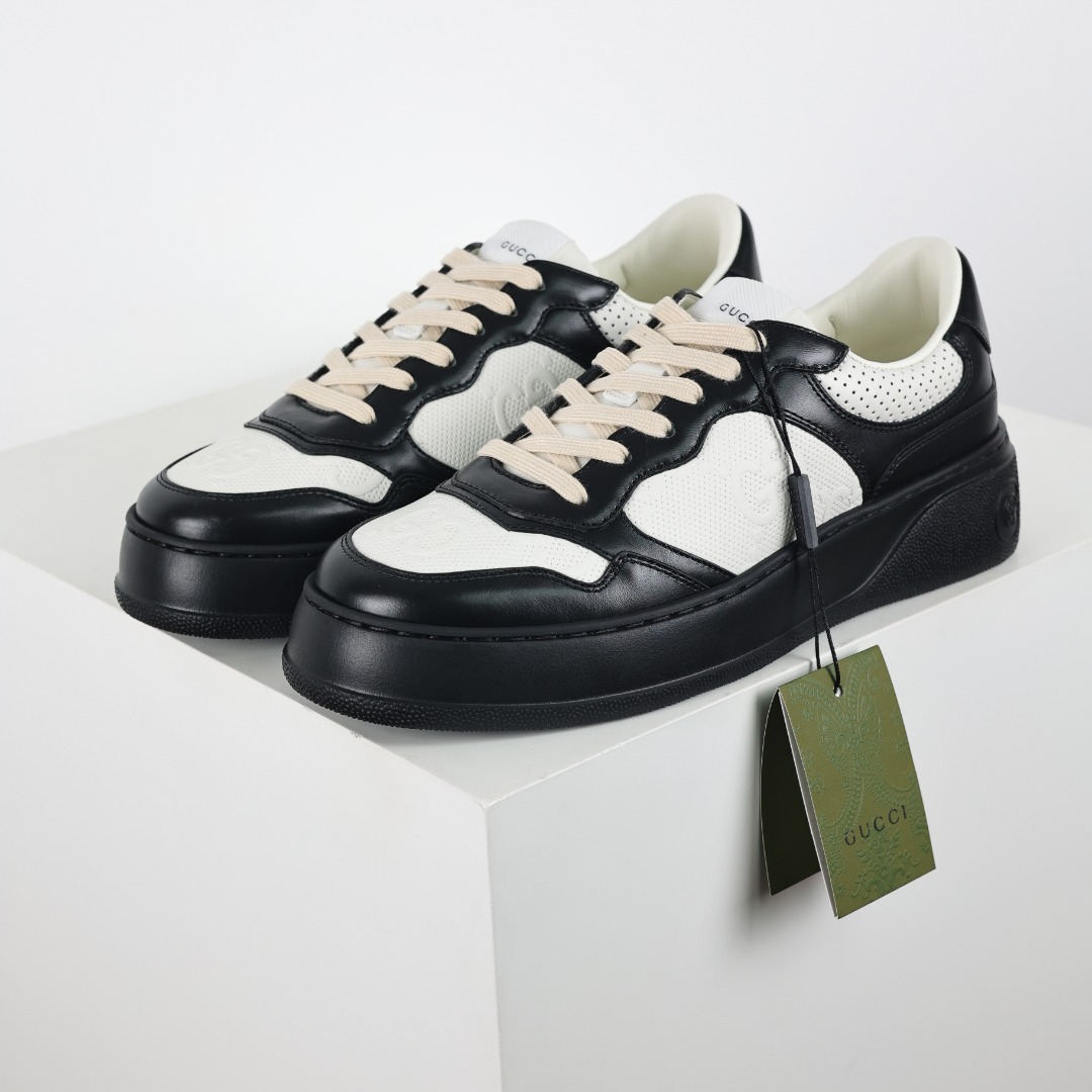 400 X1 东莞纯原 16色顶级版本 新色持续更新 Gucci Chunky B Screener GG “饼干黑白”