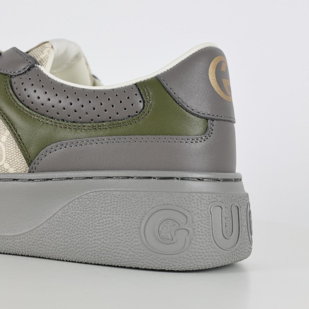 400 X1 东莞纯原 16色顶级版本 新色持续更新 Gucci Chunky B Screener GG “饼干灰绿”