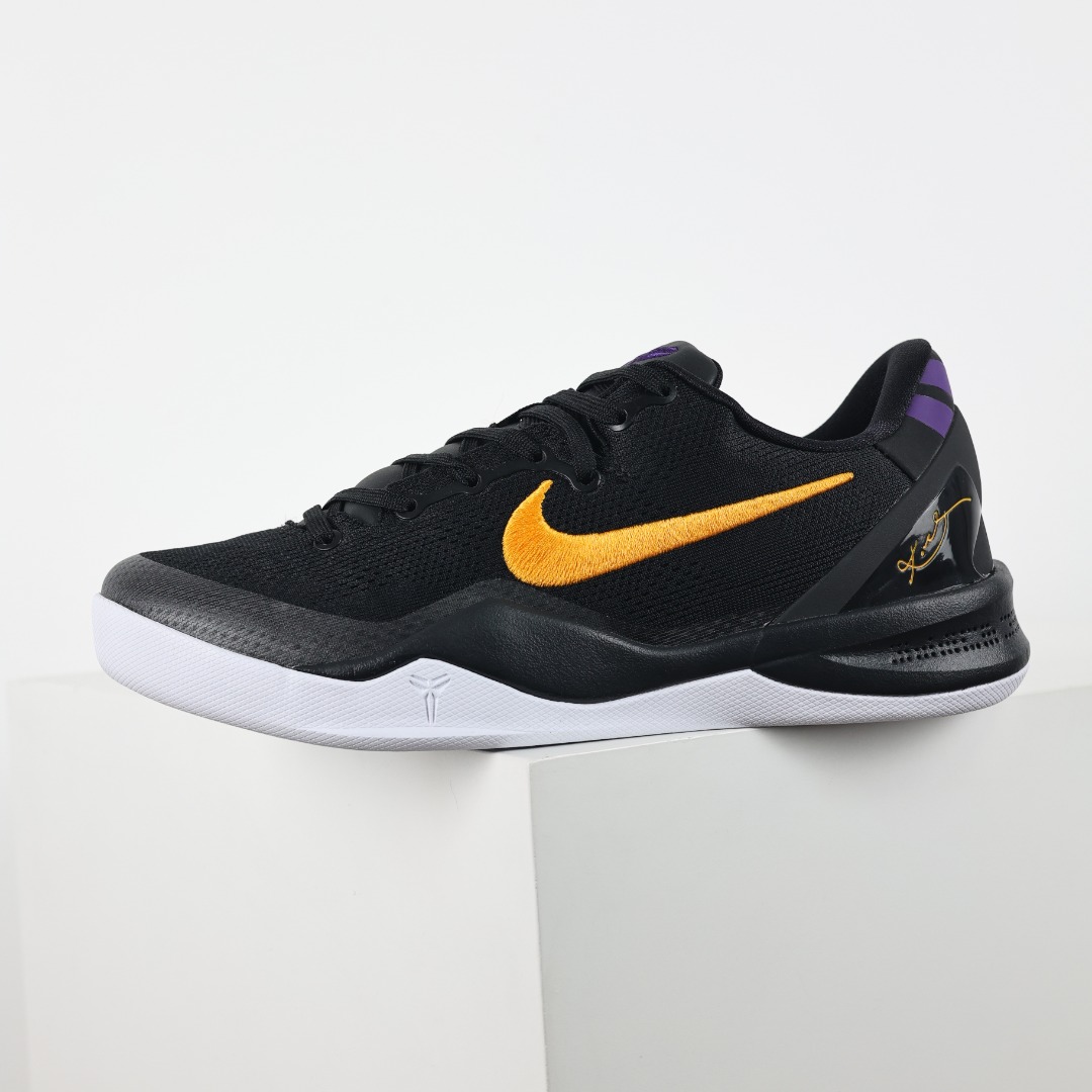 核心主题好价 Nike Kobe 8 Protro ”Lakers Away” 黑紫黄