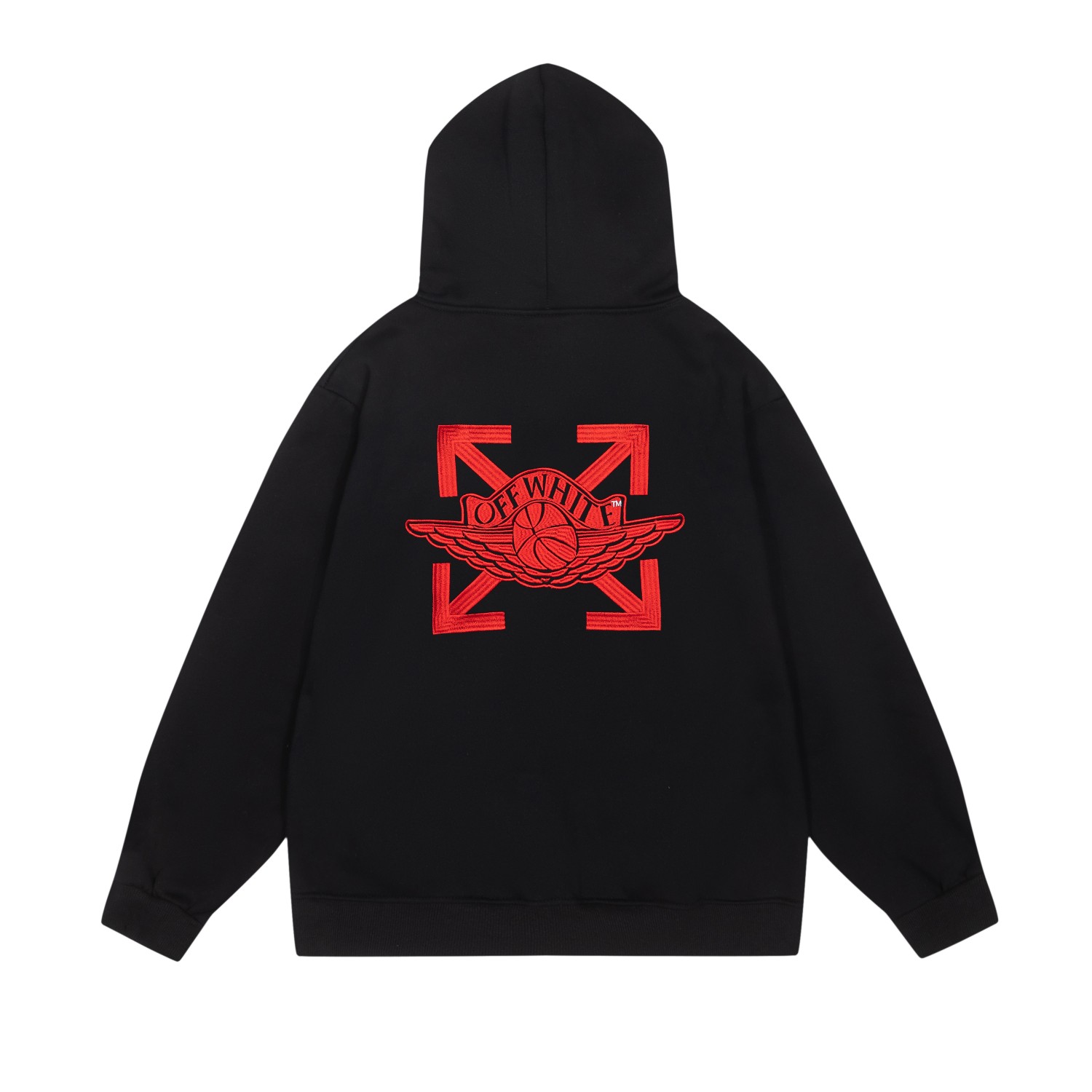 KU 663#AJ FLYING MAN WITH FLUFFY CLOTHES BLACK GREY M-XXL - 图片 3