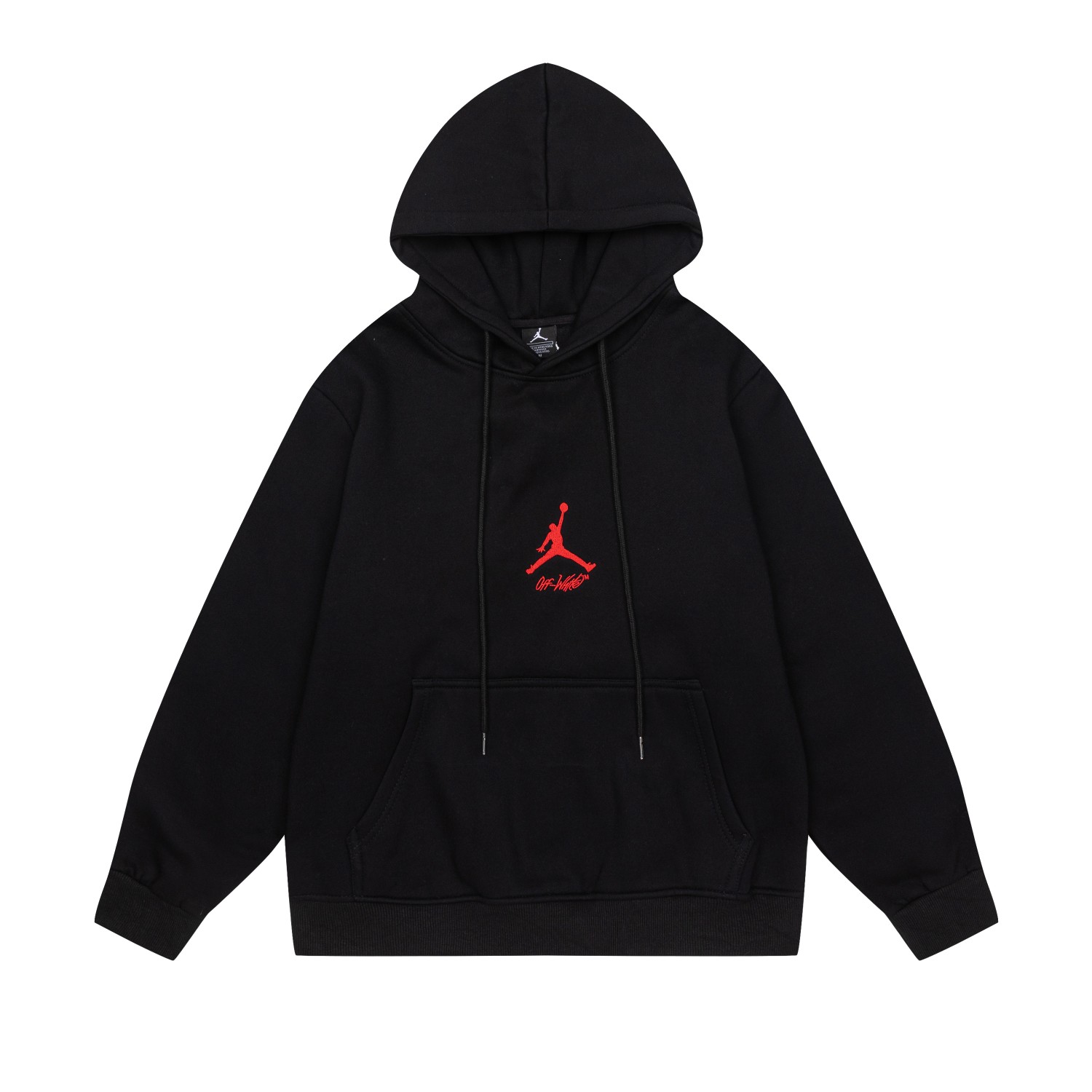 KU 663#AJ FLYING MAN WITH FLUFFY CLOTHES BLACK GREY M-XXL - 图片 2