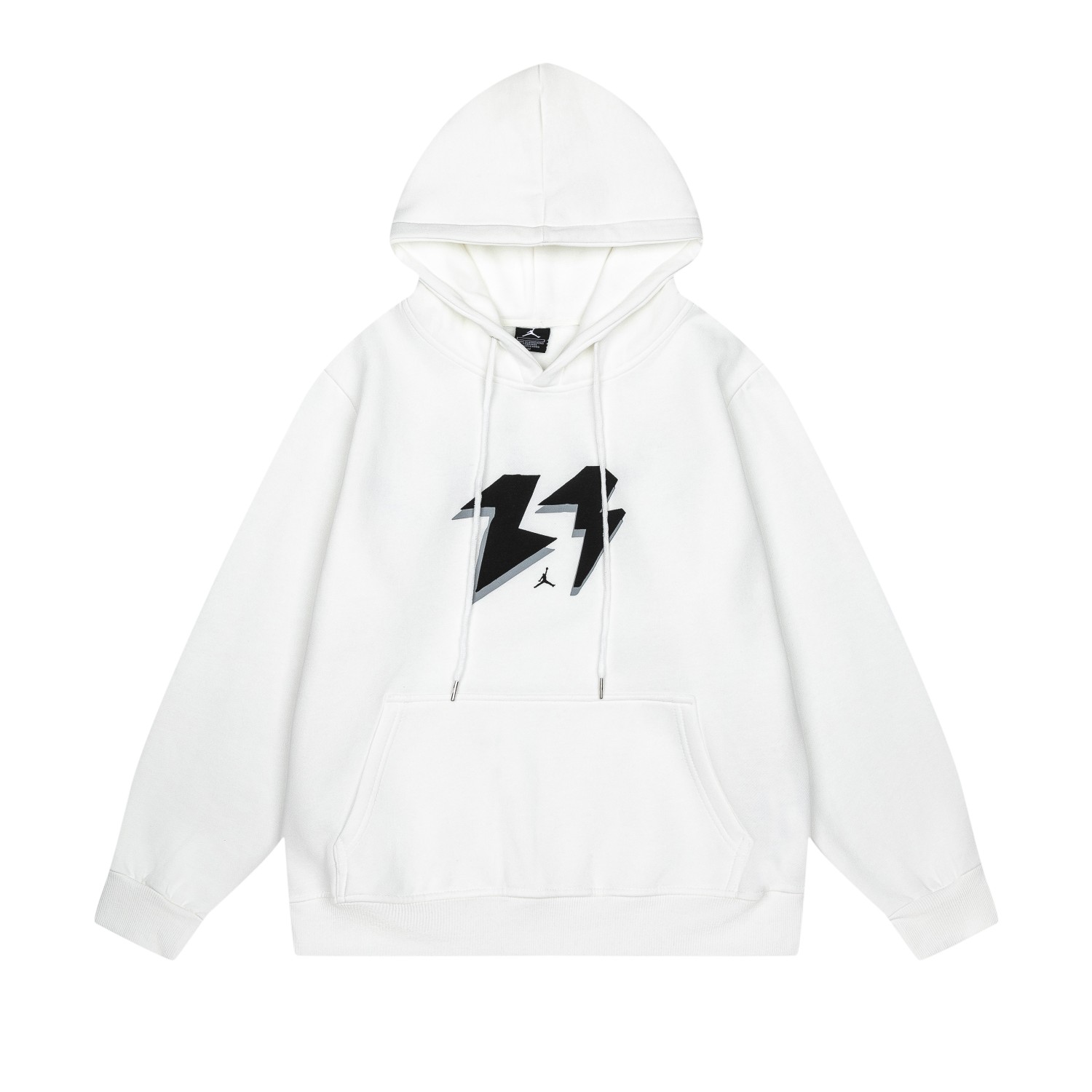 KU 672 #AJ FLYING MAN WITH FLIES, BLACK, WHITE, BROWN M-XXL - 图片 4