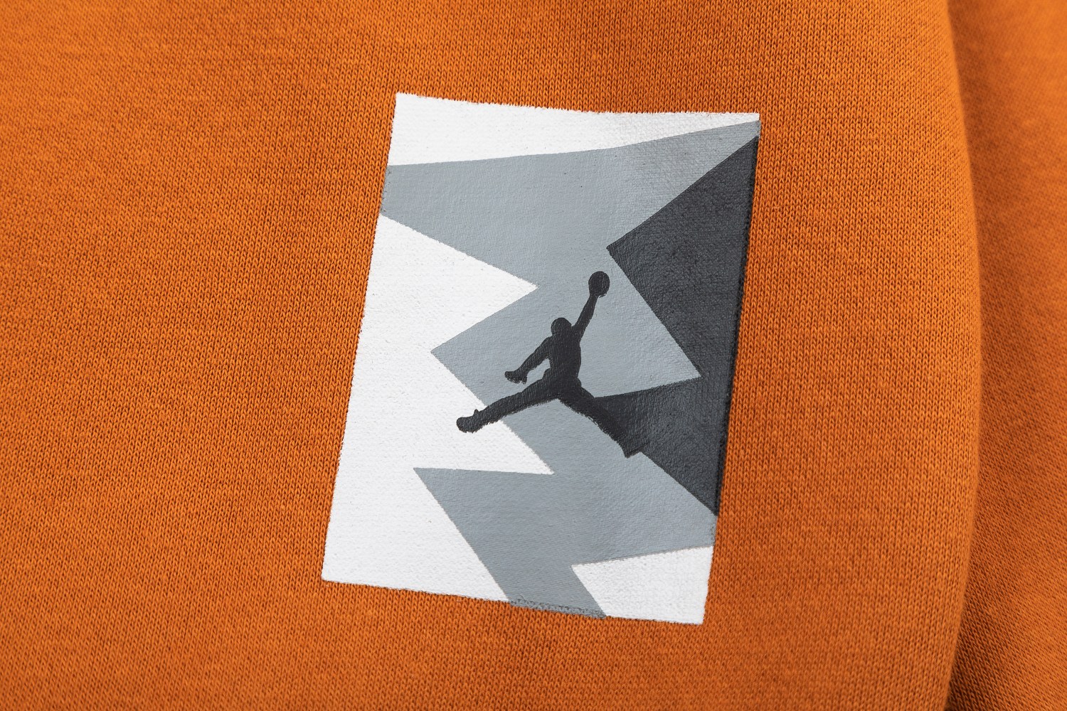 KU 672 #AJ FLYING MAN WITH FLIES, BLACK, WHITE, BROWN M-XXL - 图片 9