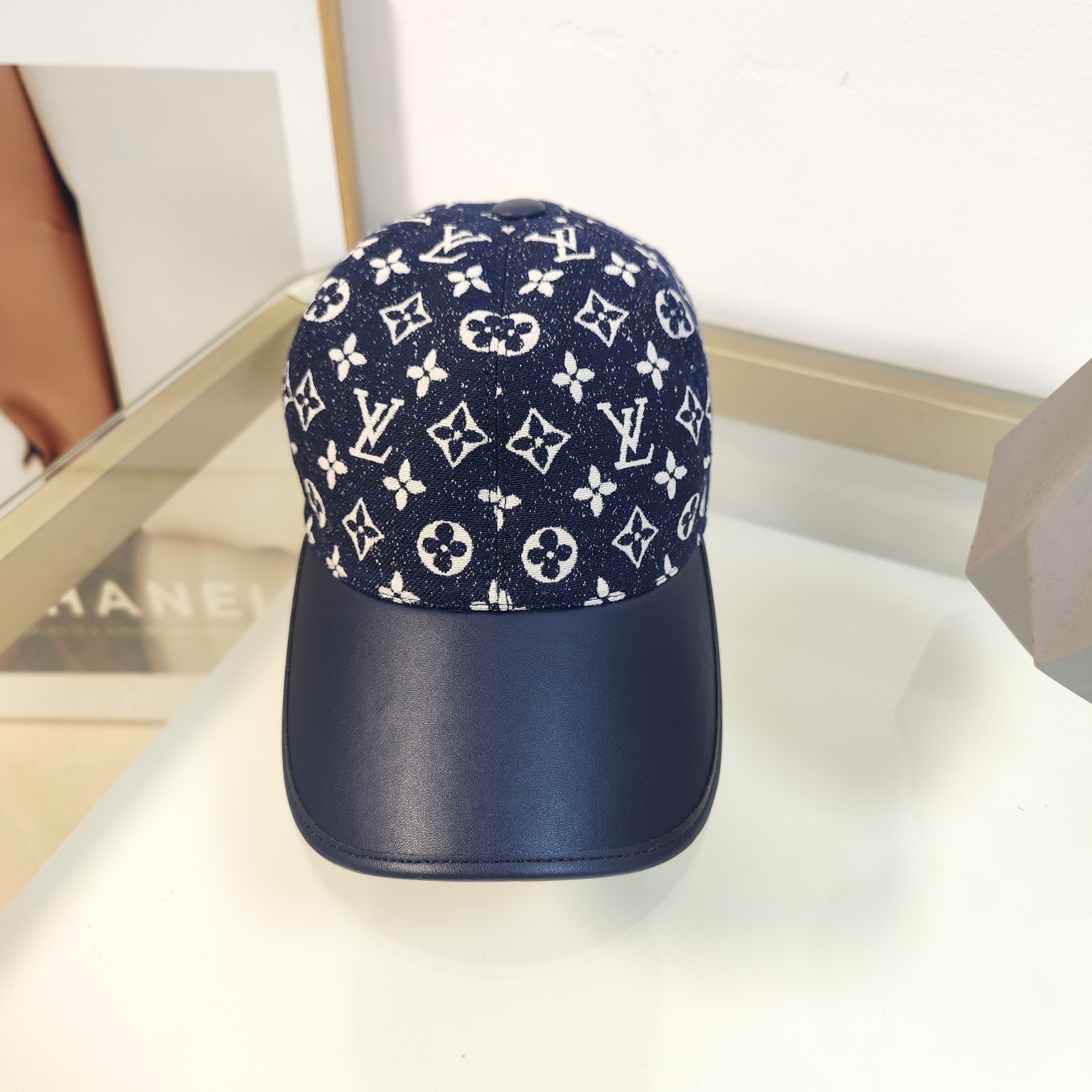 Front of the designer baseball cap
