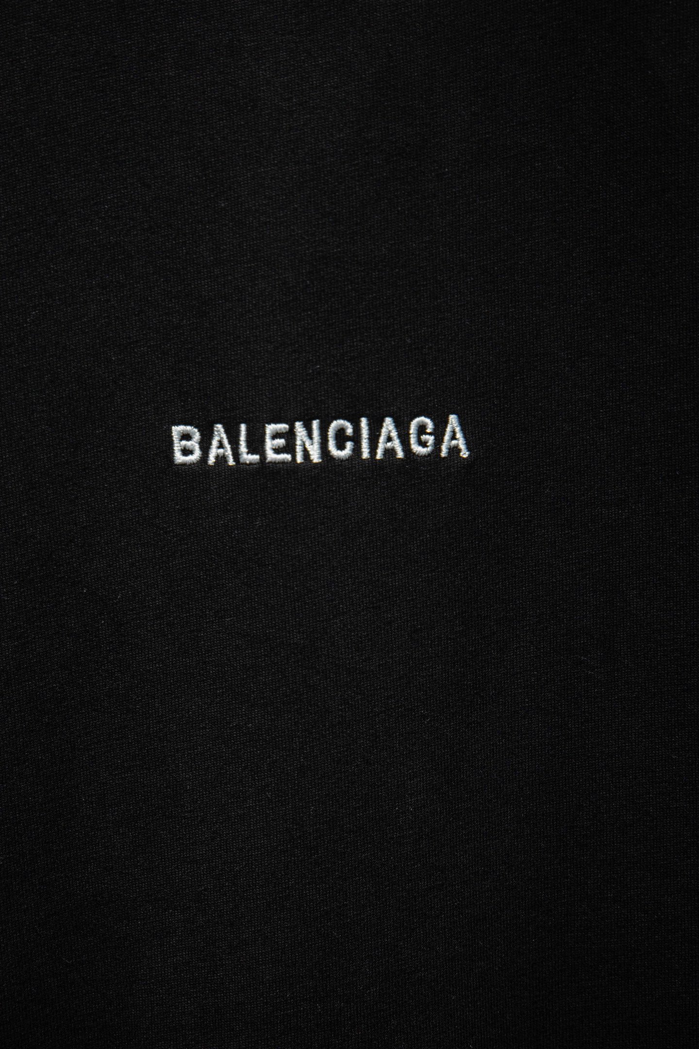 Balenciaga/巴黎世家 前后刺绣短袖