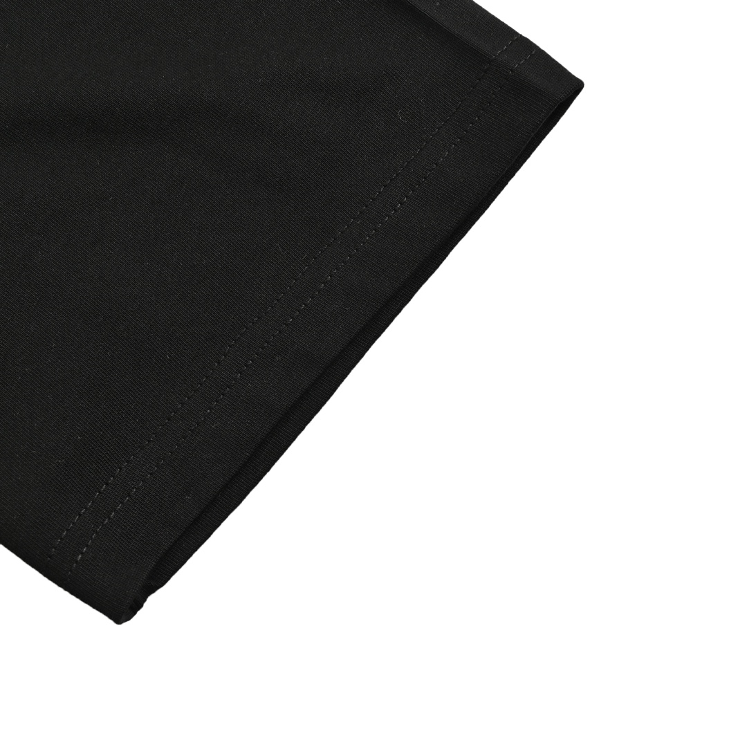 Louis Vuitton/路易威登 25ss 烫钻硅胶短袖 胸前高密立体刺绣logo