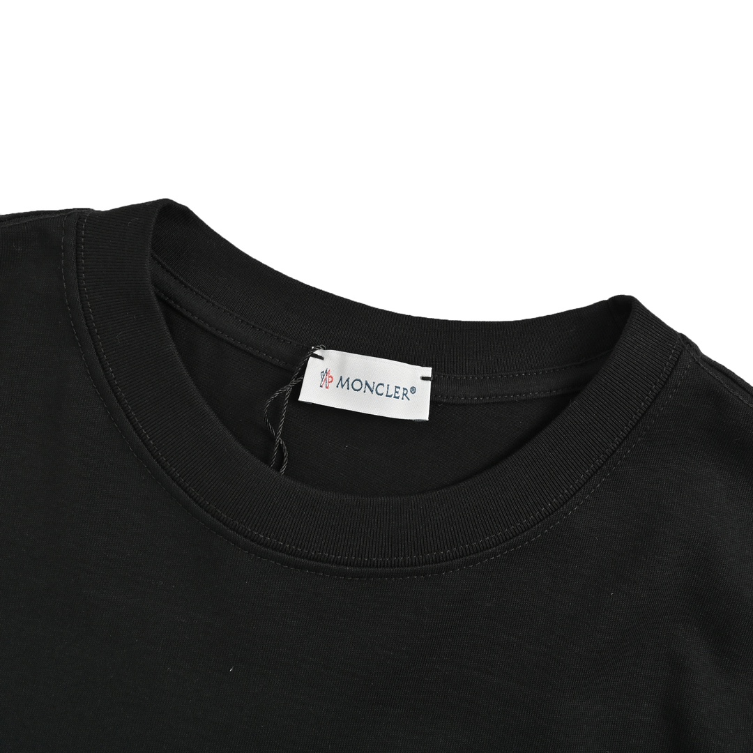Moncler/蒙口 25ss 插肩织带短袖T恤