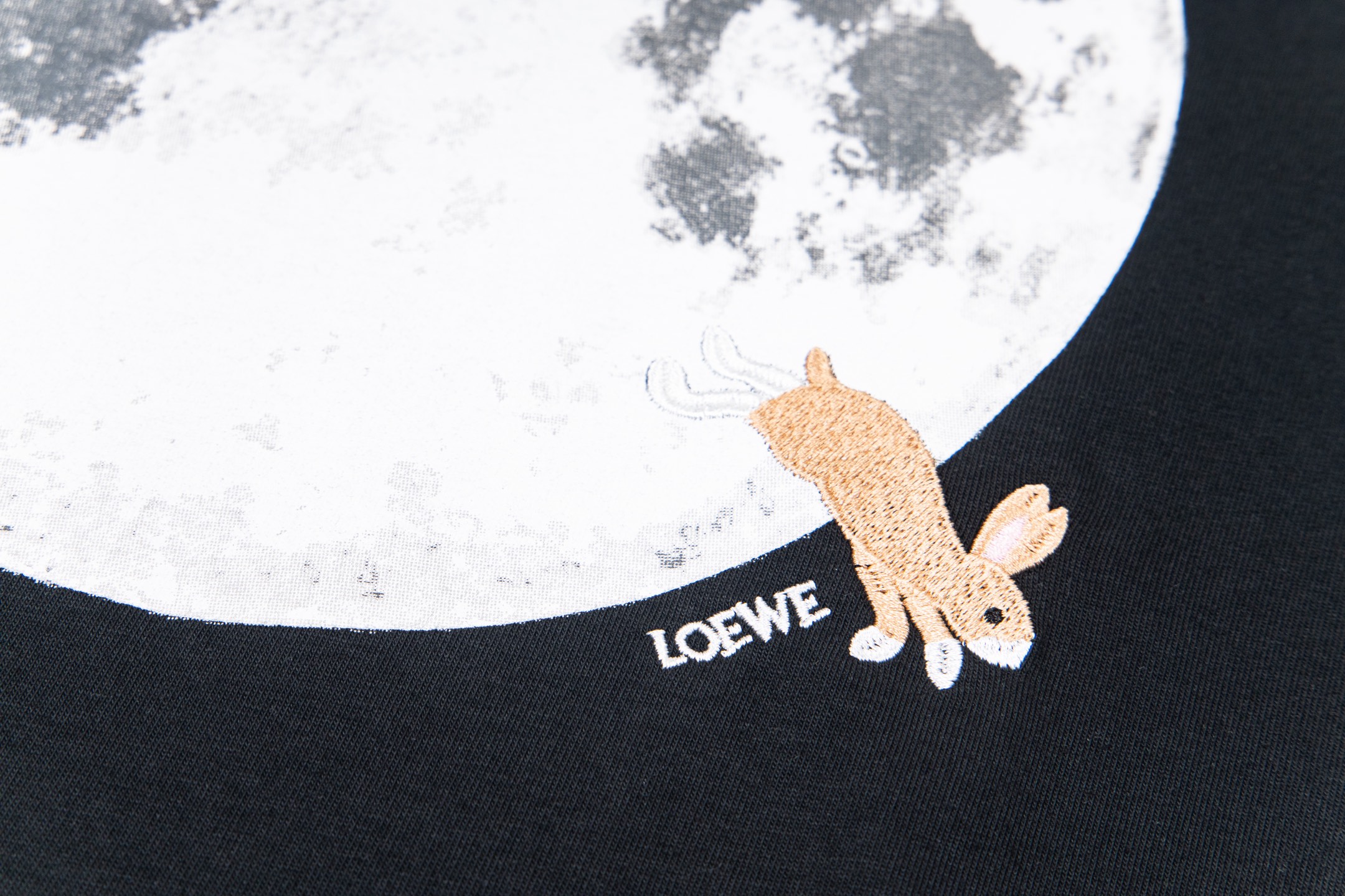 LOEWE/罗意威 2025sS月球圆领短袖T恤