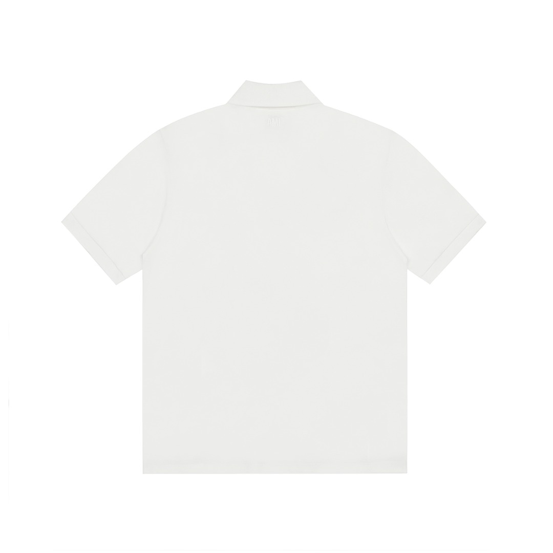 Ami Paris 爱心刺绣Polo短袖 一款经典简约百搭的高级POLO