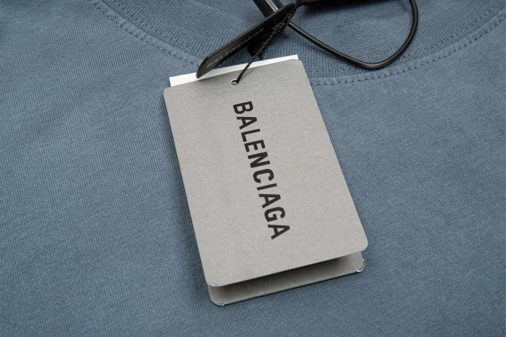 Balenciga/巴黎世家 25ss 扎染做旧可乐短袖 喷砂蓝-莆田鞋,莆田鞋货源,高仿鞋,高仿鞋货源,安福档口,莆田高仿鞋,莆田鞋批发,高仿鞋批发,莆田高仿运动鞋,高仿运动鞋,莆田运动鞋 Balenciga/巴黎世家 25ss 扎染做旧可乐短袖 喷砂蓝