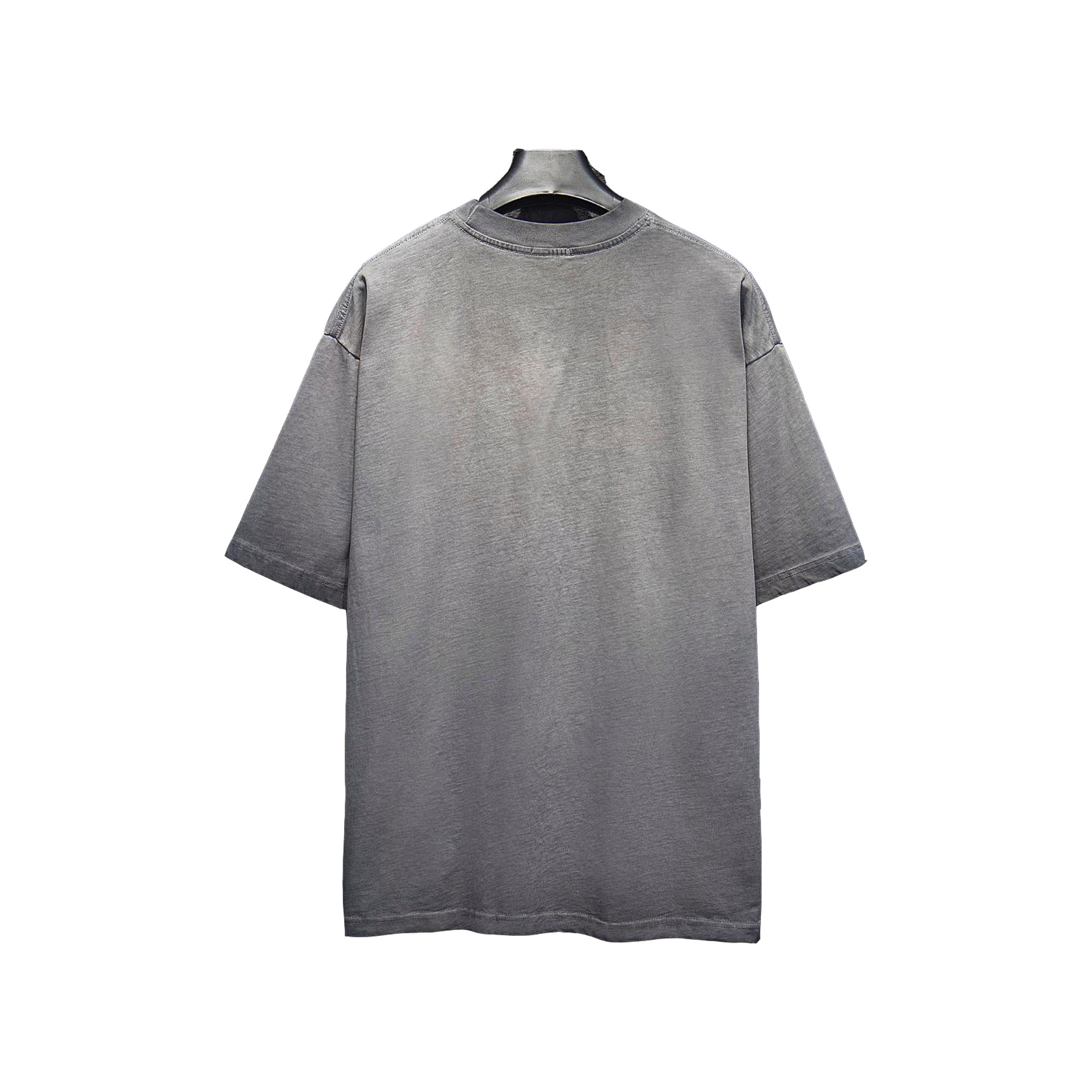 Miu Miu/缪缪 25ss 水洗做旧爱心联名款短袖喷砂黑-Chinese UA Cheap High Quatity Brand Clothes Bags handbags Sneakers wholesale wholesaler seller from China Factory suppliers Fashion Clothing Shoes best Quality Beautiful Price Miu Miu/缪缪 25ss 水洗做旧爱心联名款短袖喷砂黑