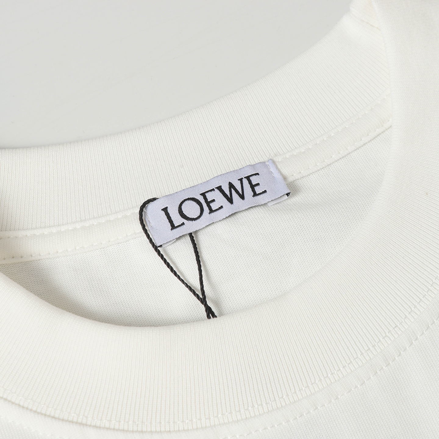 LOEWE/罗意威 25ss 羽毛印花短袖T恤 25ss最新最顶级同步经典限量版马柏全同款羽毛印花大标识 圆领短袖