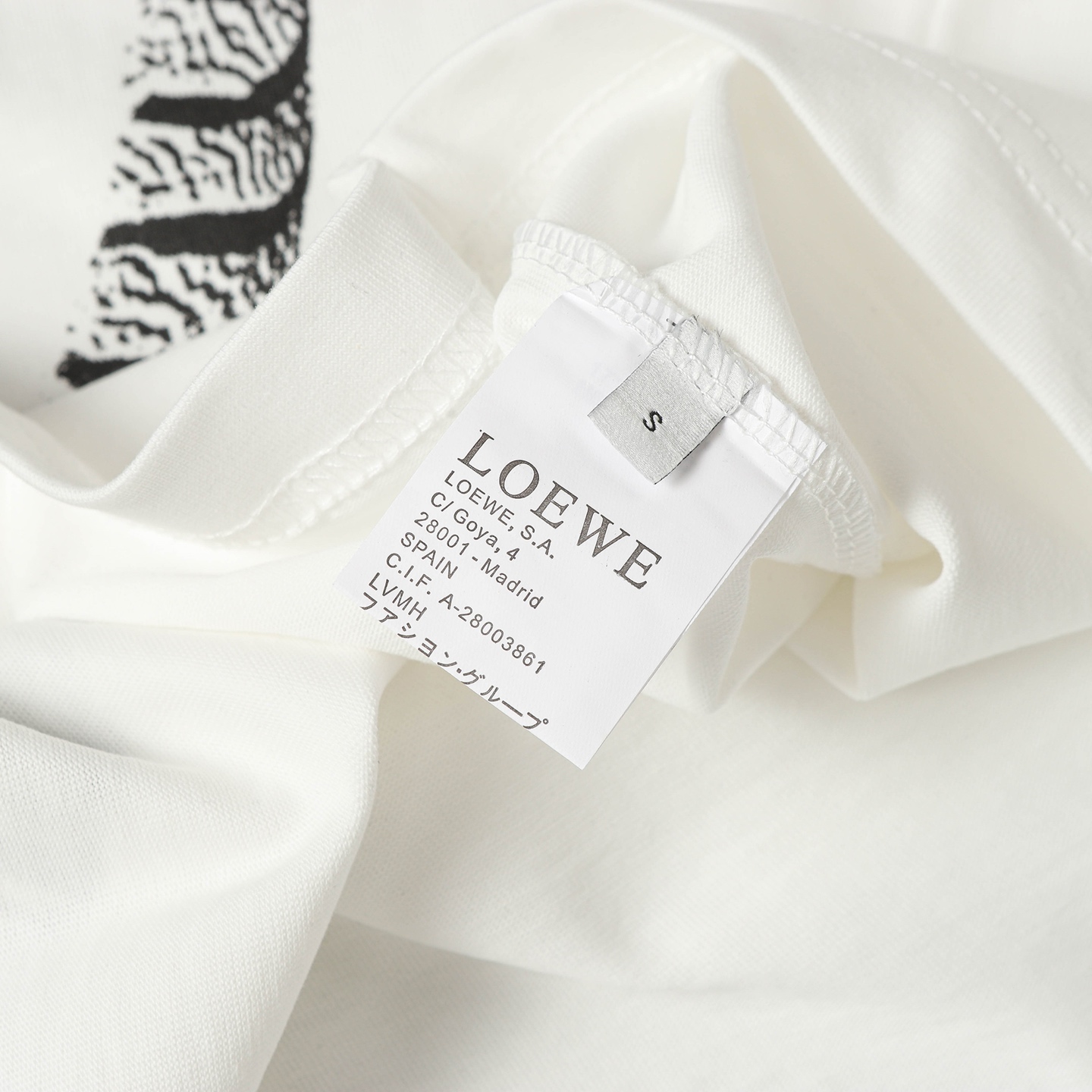 LOEWE/罗意威 25ss 羽毛印花短袖T恤 25ss最新最顶级同步经典限量版马柏全同款羽毛印花大标识 圆领短袖