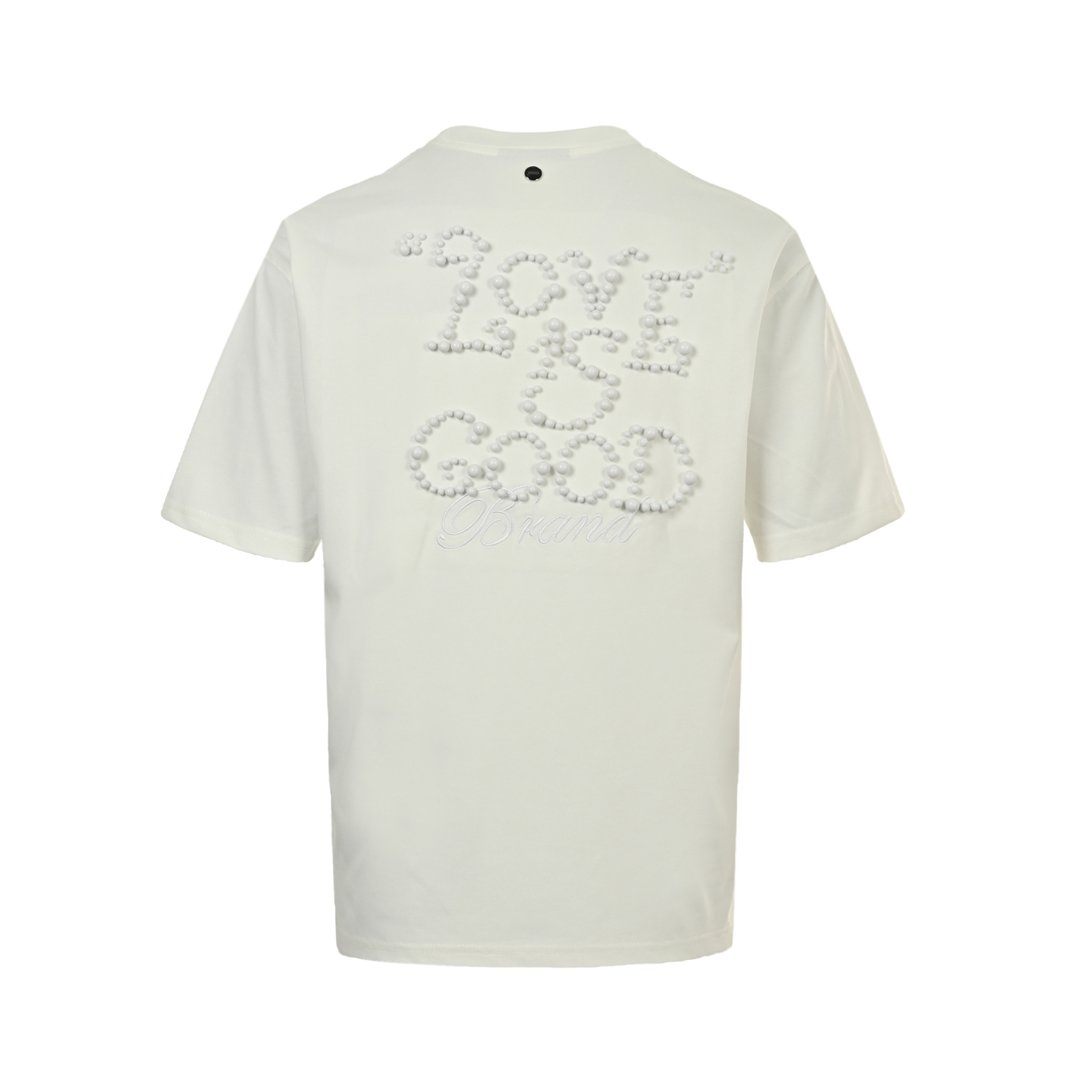 GOOD BRAND 25ss 电镀烤瓷珍珠字母短袖-Chinese UA Cheap High Quatity Brand Clothes Bags handbags Sneakers wholesale wholesaler seller from China Factory suppliers Fashion Clothing Shoes best Quality Beautiful Price GOOD BRAND 25ss 电镀烤瓷珍珠字母短袖