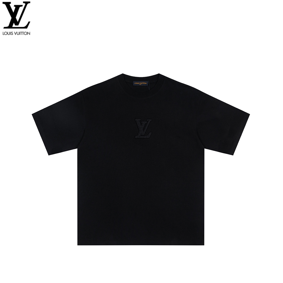 Louis Vuitton/路易威登 25ss 万针立体绣短袖