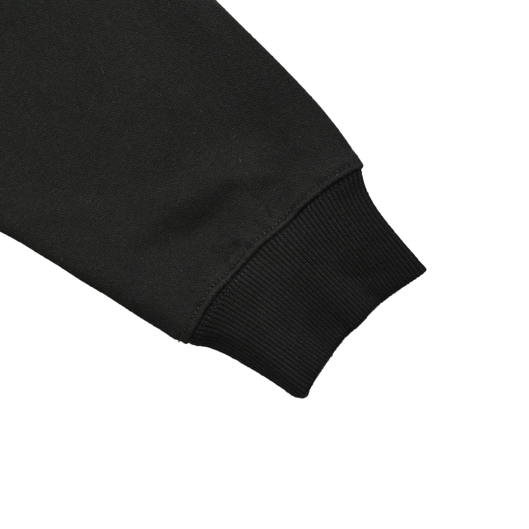 Balenciaga/巴黎世家 25ss 胶带刺绣圆领卫衣 黑色-Chinese UA Cheap High Quatity Brand Clothes Bags handbags Sneakers wholesale wholesaler seller from China Factory suppliers Fashion Clothing Shoes best Quality Beautiful Price Balenciaga/巴黎世家 25ss 胶带刺绣圆领卫衣 黑色