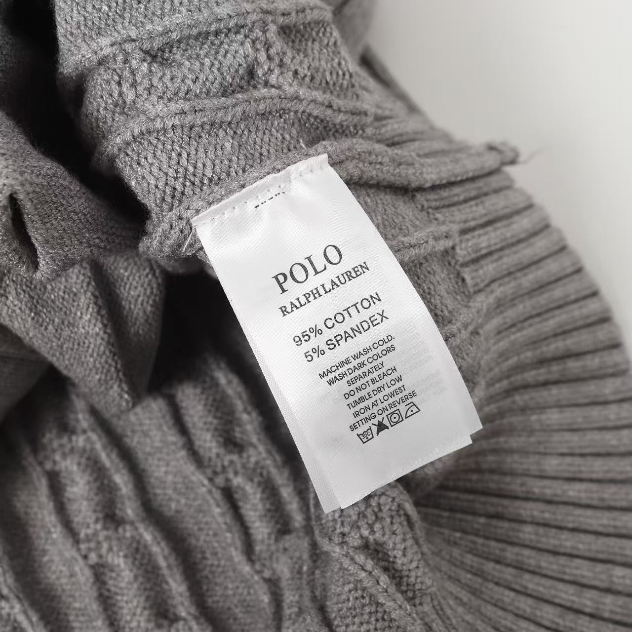 Raph lauren/拉夫劳伦25ss经典绞花全拉链毛衣 男女同款灰色 白色 卡其 藏青-Chinese UA Cheap High Quatity Brand Clothes Bags handbags Sneakers wholesale wholesaler seller from China Factory suppliers Fashion Clothing Shoes best Quality Beautiful Price Raph lauren/拉夫劳伦25ss经典绞花全拉链毛衣 男女同款灰色 白色 卡其 藏青