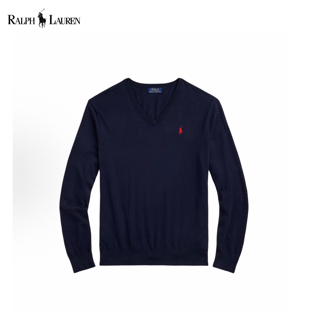 RALPH LAUREN/拉夫劳伦25FW针织V领毛衣-Chinese UA Cheap High Quatity Brand Clothes Bags handbags Sneakers wholesale wholesaler seller from China Factory suppliers Fashion Clothing Shoes best Quality Beautiful Price RALPH LAUREN/拉夫劳伦25FW针织V领毛衣