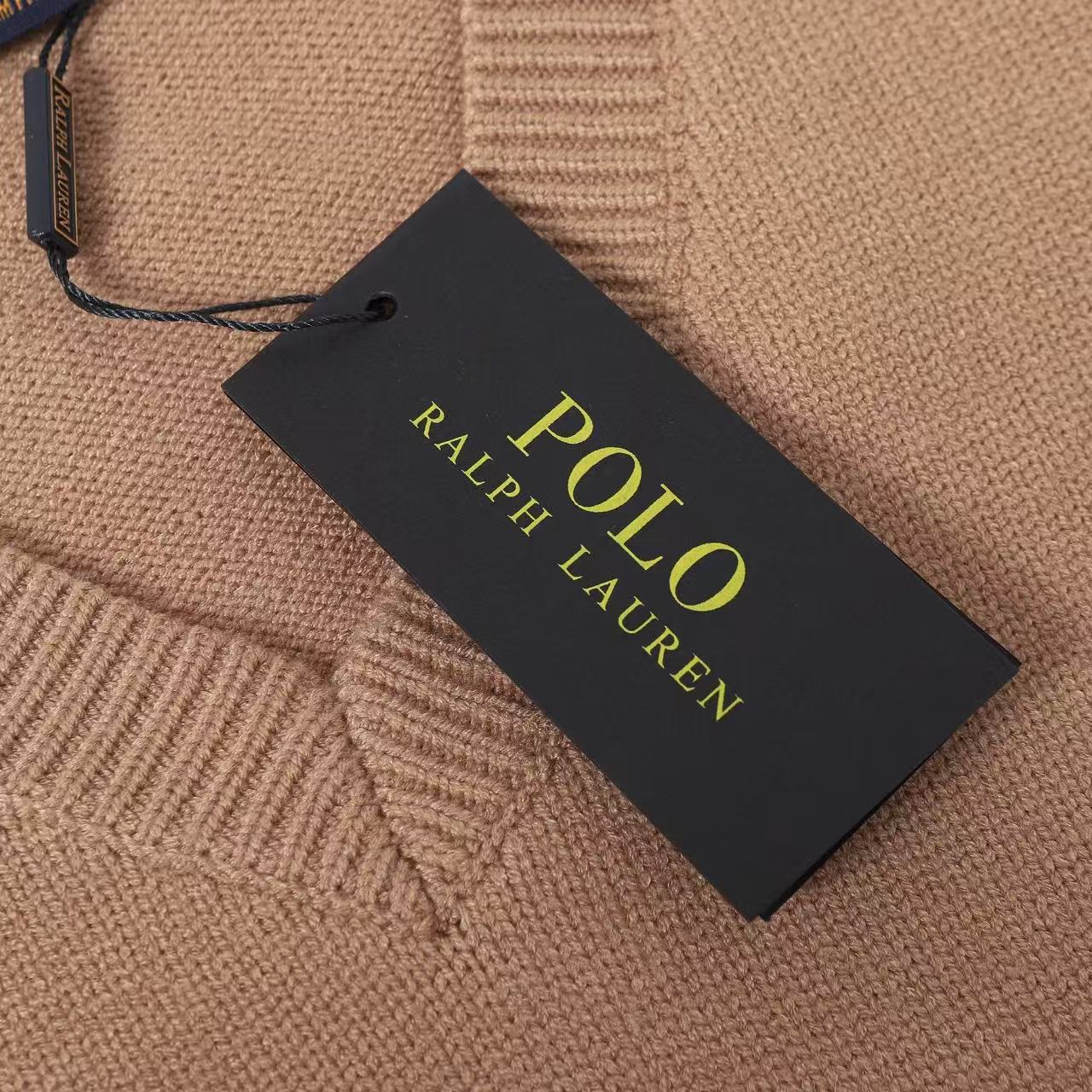 RALPH LAUREN/拉夫劳伦25FW针织V领毛衣-Chinese UA Cheap High Quatity Brand Clothes Bags handbags Sneakers wholesale wholesaler seller from China Factory suppliers Fashion Clothing Shoes best Quality Beautiful Price RALPH LAUREN/拉夫劳伦25FW针织V领毛衣