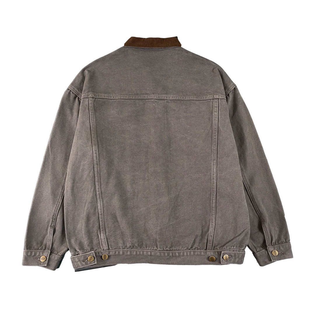 CARHARTT/卡哈特25ss 复古工装夹克外套 黑色 灰色