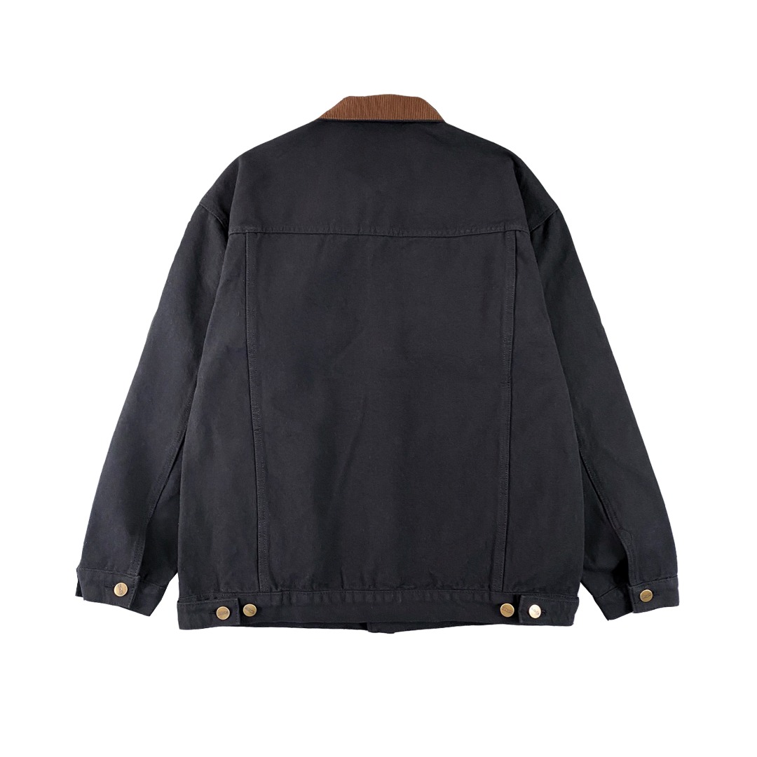 CARHARTT/卡哈特25ss 复古工装夹克外套 黑色 灰色