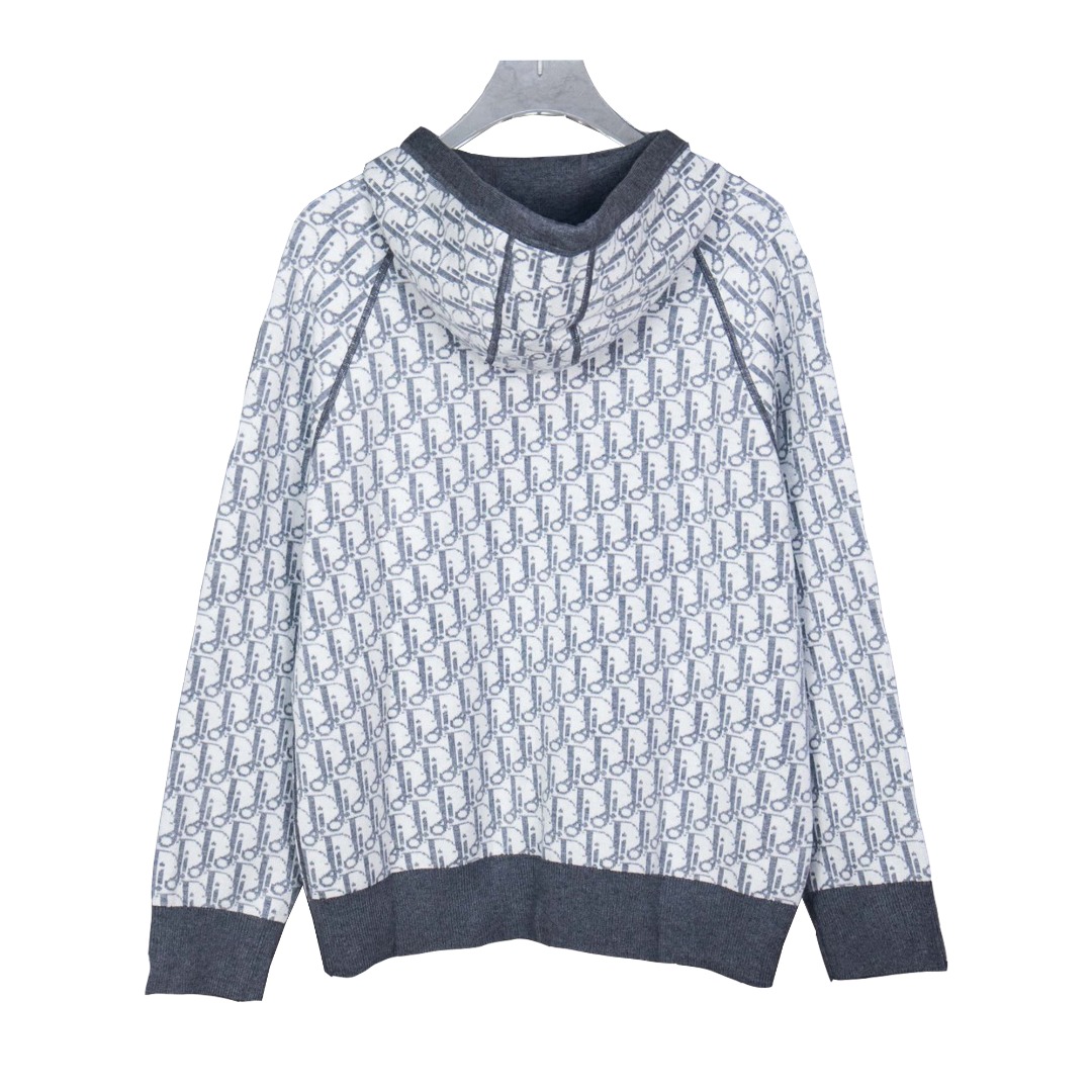 Dior/迪奥 24Fw 老花提花双面穿羊绒拉链外套-Chinese UA Cheap High Quatity Brand Clothes Bags handbags Sneakers wholesale wholesaler seller from China Factory suppliers Fashion Clothing Shoes best Quality Beautiful Price Dior/迪奥 24Fw 老花提花双面穿羊绒拉链外套