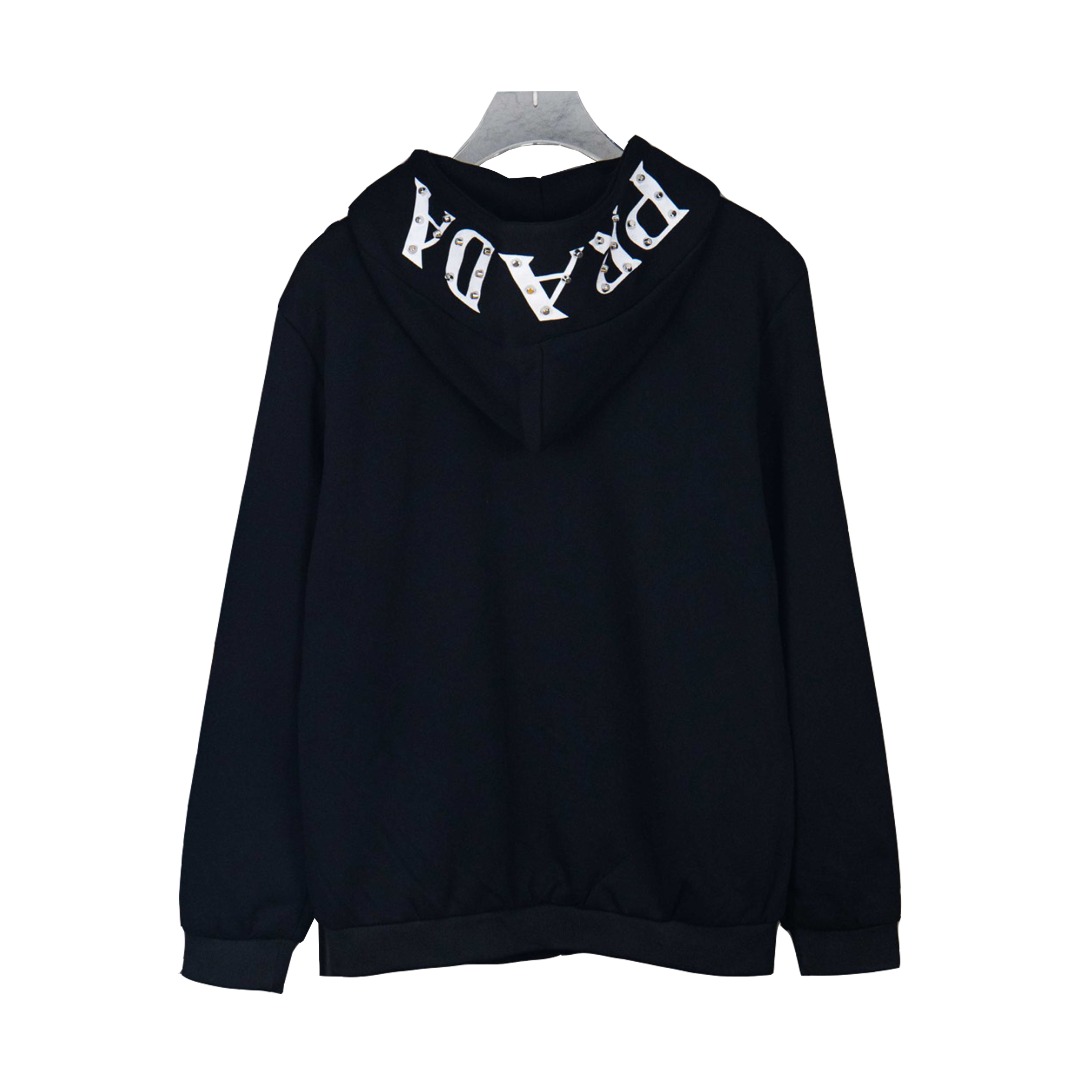 Prada/普拉达 25ss 徽标铆钉字母外套-Chinese UA Cheap High Quatity Brand Clothes Bags handbags Sneakers wholesale wholesaler seller from China Factory suppliers Fashion Clothing Shoes best Quality Beautiful Price Prada/普拉达 25ss 徽标铆钉字母外套