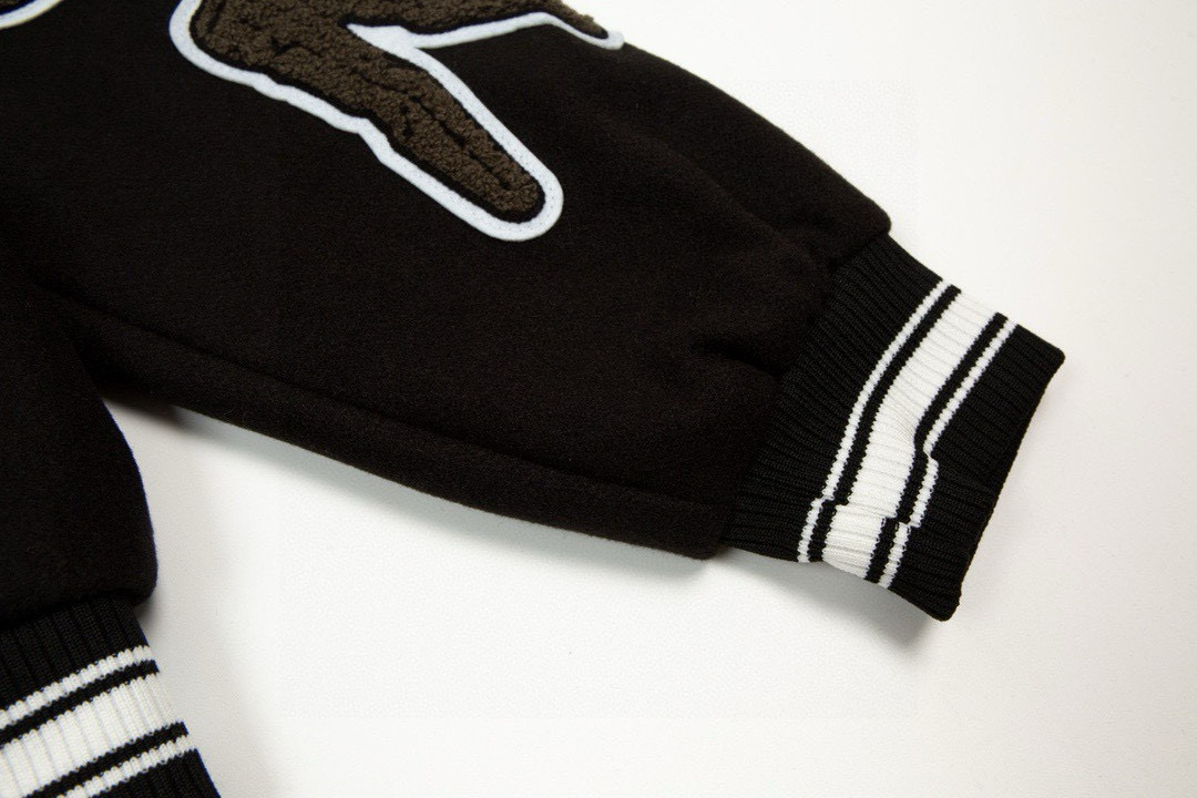 Stussy/斯图西 25SSCDG联名款40周年袖章刺绣夹克