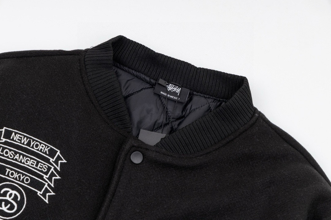 Stussy/斯图西 25SSCDG联名款40周年袖章刺绣夹克
