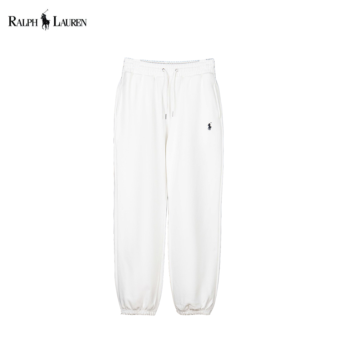 RALPH LAUREN/拉夫劳伦 24Fw 基础款小马刺绣束口长裤