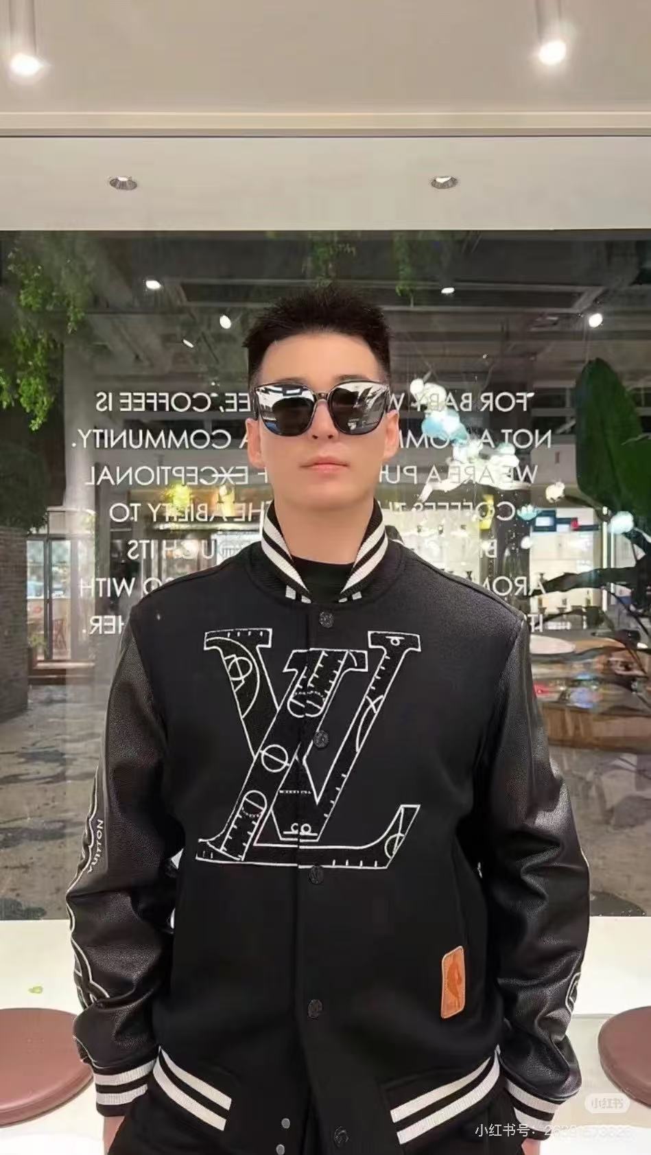 Louis Vuitton/路易威登 25ss NBA 联名毛巾绣棒球服 尺码表#