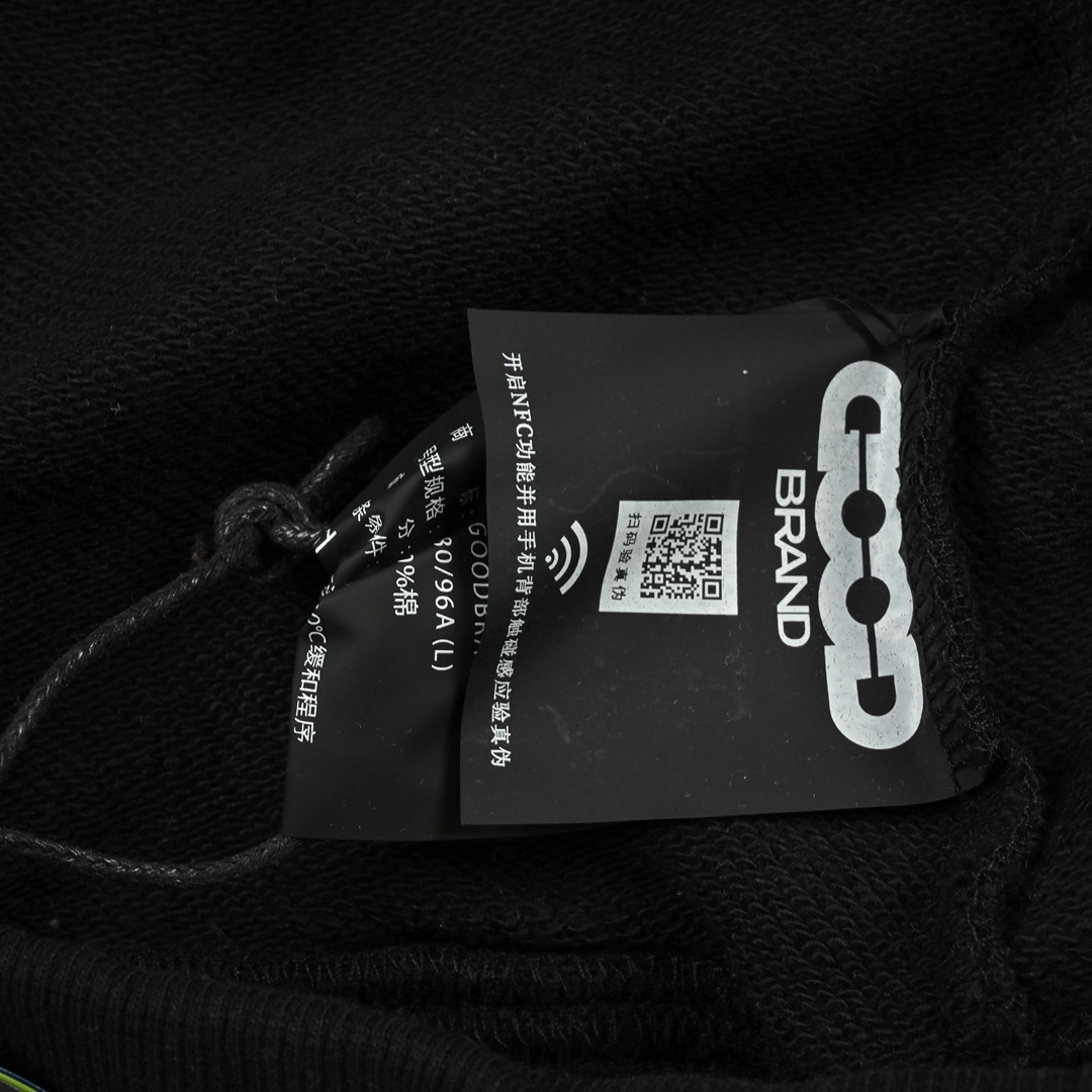 GOODBRAND25SSLOVEISGOOD限定马卡龙彩色珍珠连帽卫衣 马卡龙色珍珠连帽卫衣