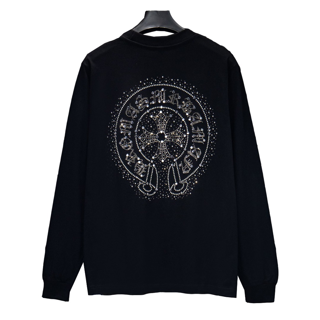 Chrome Hearts/克罗心25Fw繁星斑点圆领卫衣
