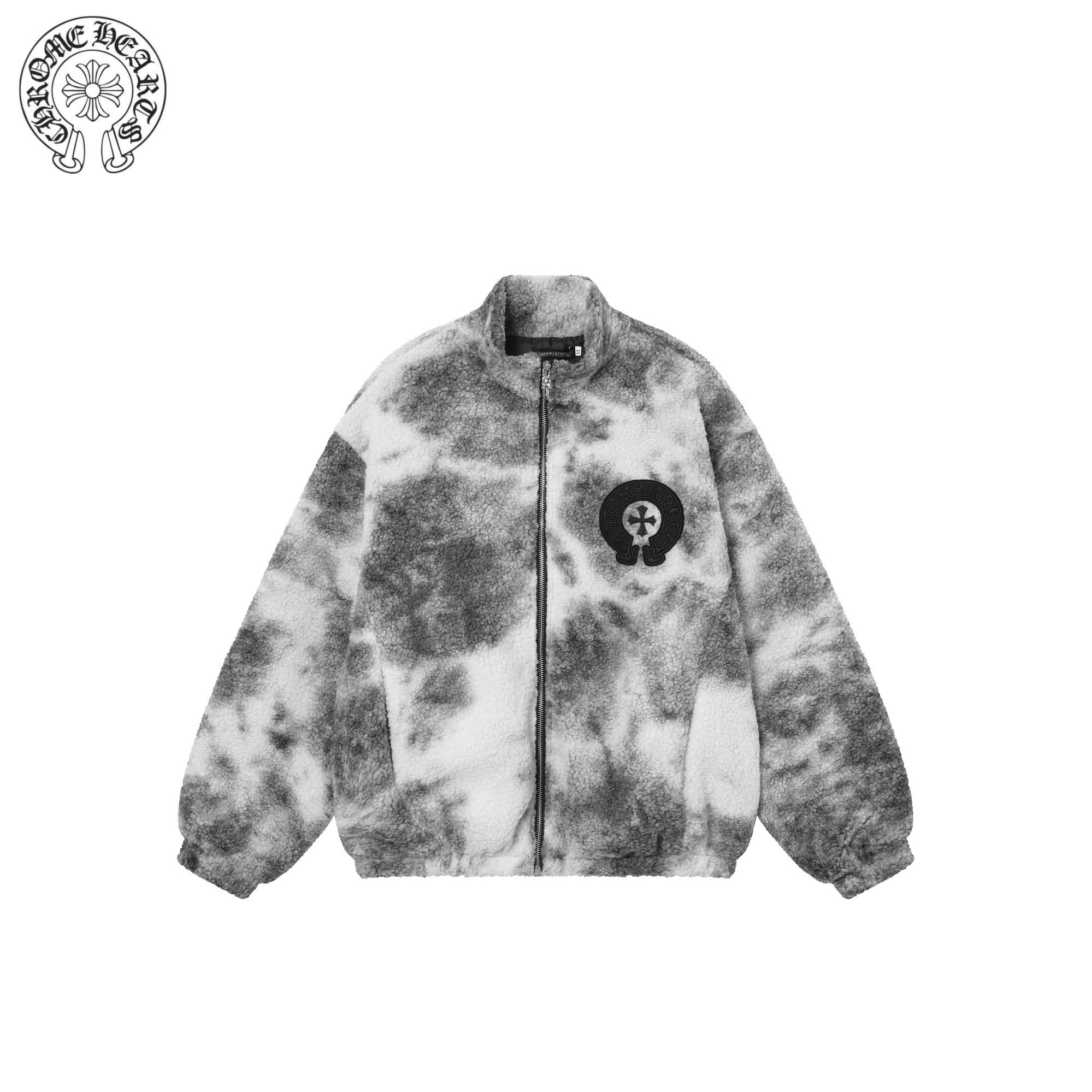Chrome Hearts/克罗心25Fw羊羔毛渐变拉链外套 Chrome Hearts/克罗心25Fw羊羔毛渐变拉链外套