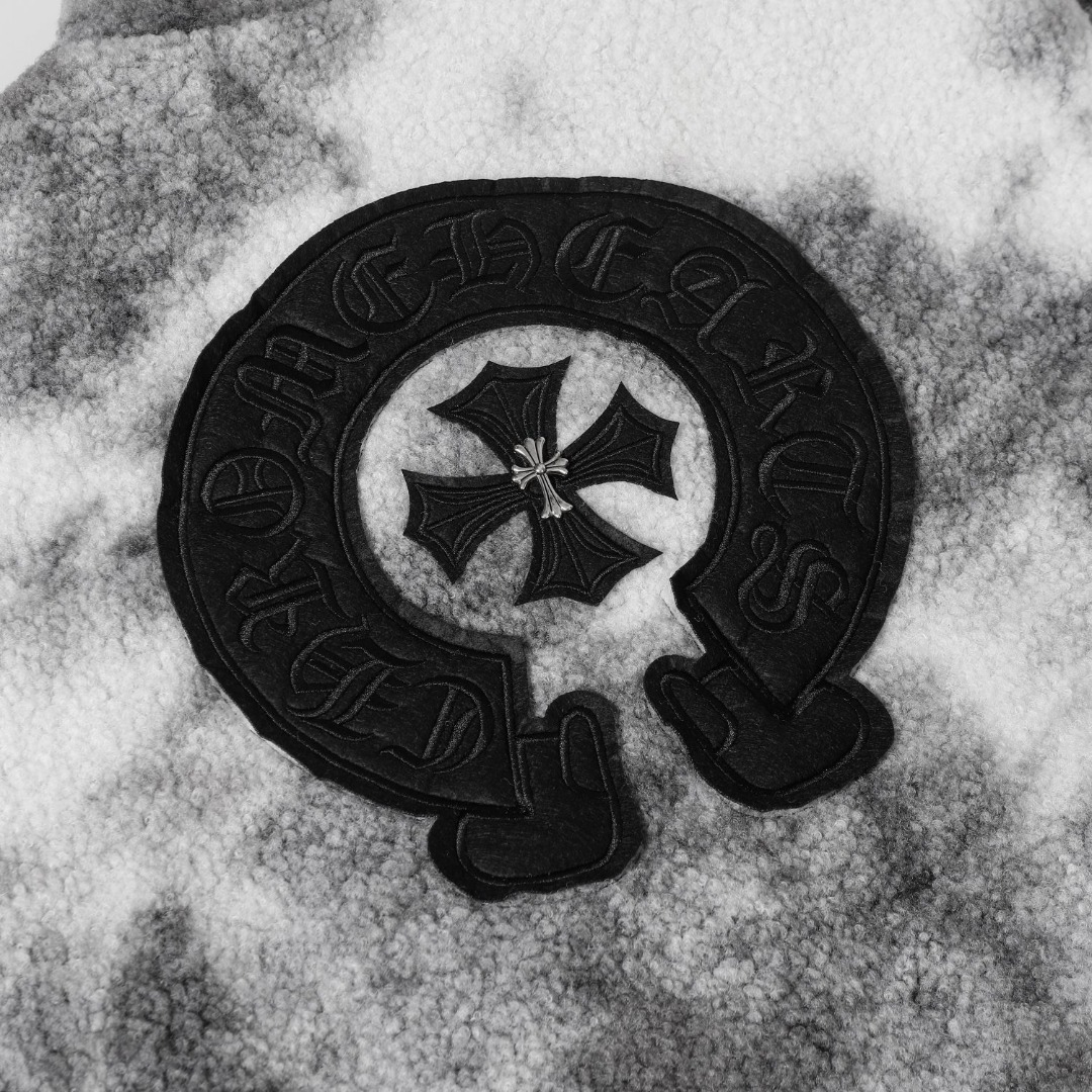Chrome Hearts/克罗心25Fw羊羔毛渐变拉链外套 Chrome Hearts/克罗心25Fw羊羔毛渐变拉链外套