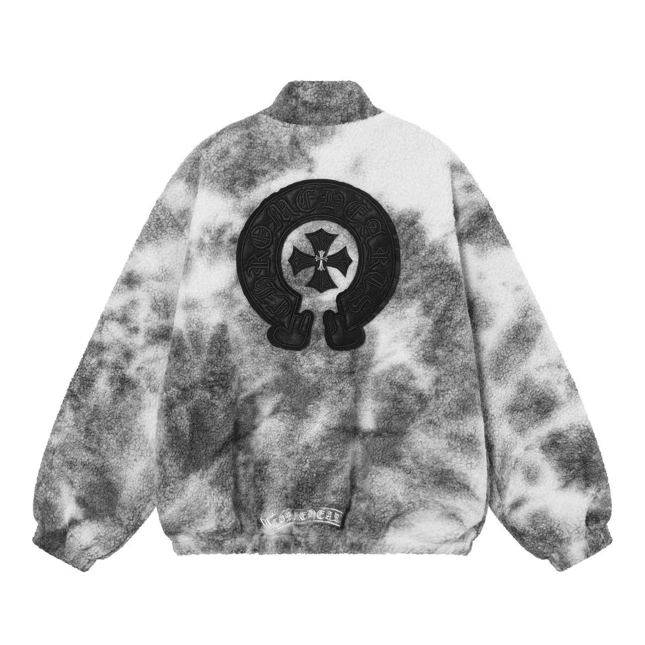 Chrome Hearts/克罗心25Fw羊羔毛渐变拉链外套 Chrome Hearts/克罗心25Fw羊羔毛渐变拉链外套