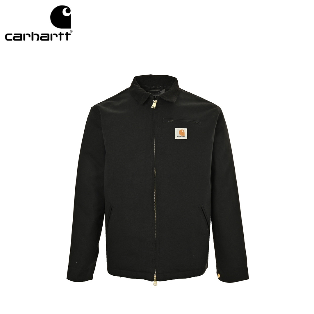 本地自取：💰280
Carhartt WIP卡哈特复古特律工装灯芯绒领棉服夹克
各风格玩家都有上身，没有明显的风格限制新工装
vintag cleanfit vibe urban 都可以轻松拿捏~合适or宽松都ok
纯看个人喜欢选择，都无错!
都是经典配色，真的随便选择
条件允许，多色选择，毕竟也不贵，换着穿，搭配不同裤子，一点毛病没有!!
全新环保棉斜纹布面料轻度水洗感，穿越久越好看!
灯芯绒翻领，经典还原，定制金色拉链，金色纽扣均带有 logo随着使用磨损，感觉回更佳
常规大小，非主流的肥大版型，更适合日常穿搭，各风格都可驾驭，无敌性价比!
Size:S-XL