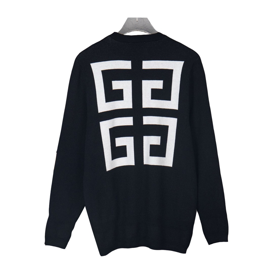 Givenchy/纪梵希 24FW 字母LOGO圆领毛衣