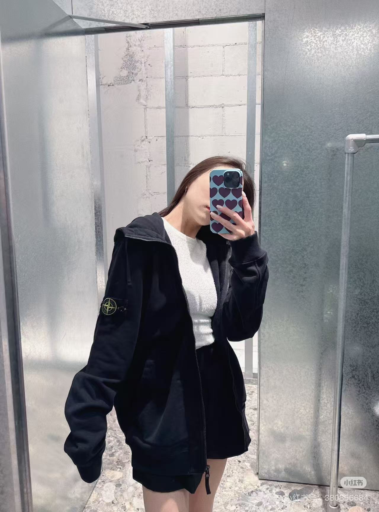 Stonelsland/石头岛 25ss 拉链连帽外套 模特图#