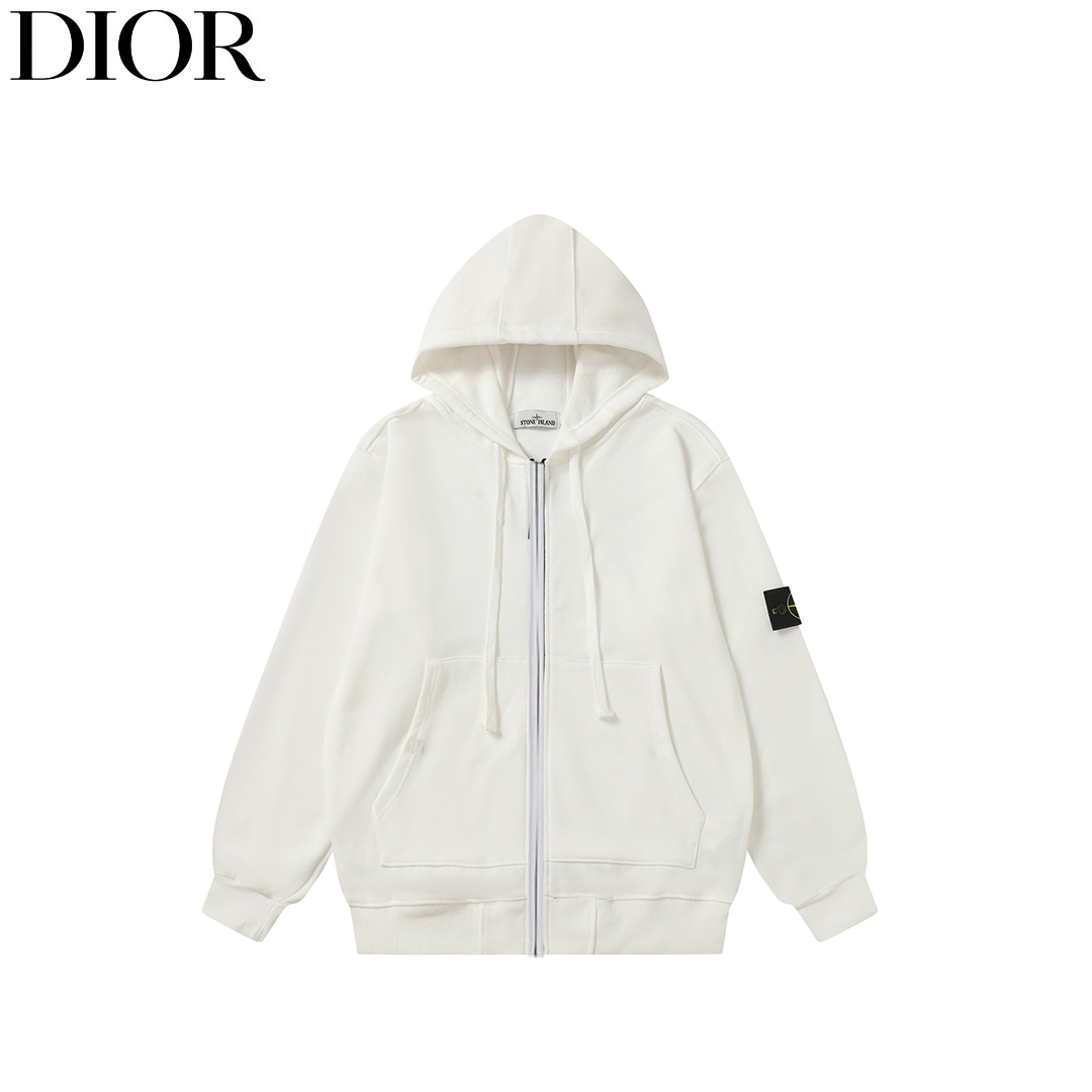 本地自取:💰220
Stonelsland/石头岛 25ss 拉链连帽外套
宽松休闲运动男女同款现货!
采用8支380克纯绵毛圈布厚挺 1比1定染罗纹YKK拉链 专业走线做工精细!
码数:M L XL XXL