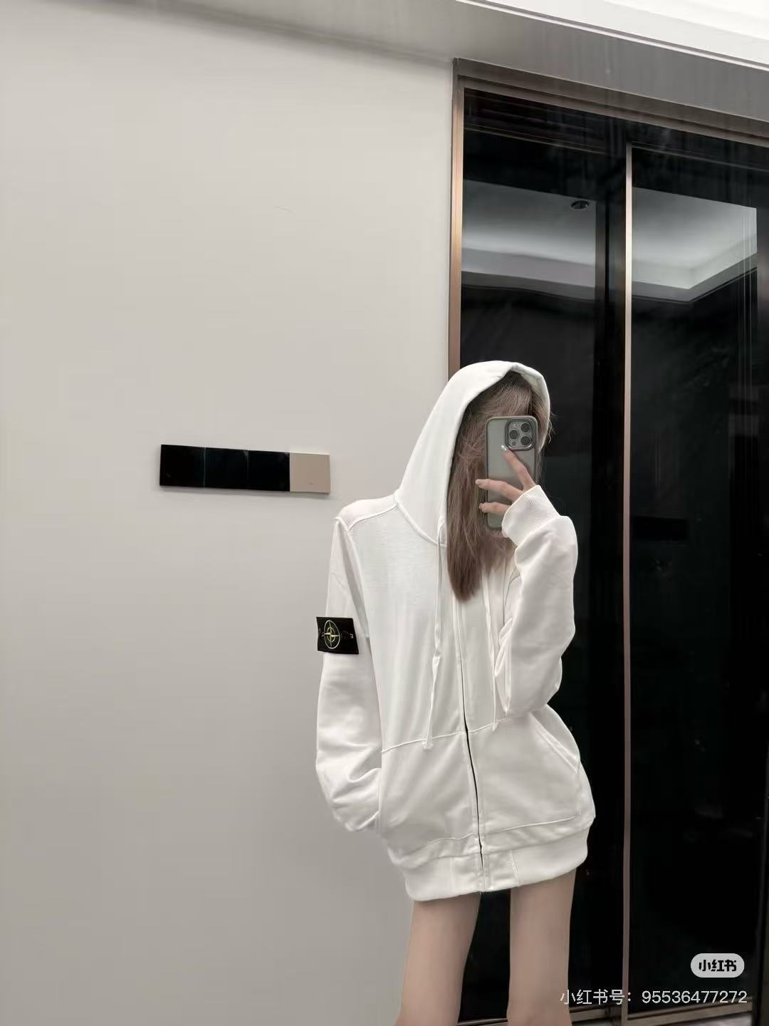 Stonelsland/石头岛 25ss 拉链连帽外套 模特图#