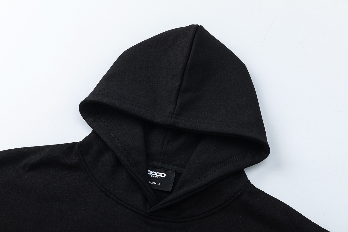GOODBRAND25Fw花香鸟语连帽卫衣 男女同款 黑色