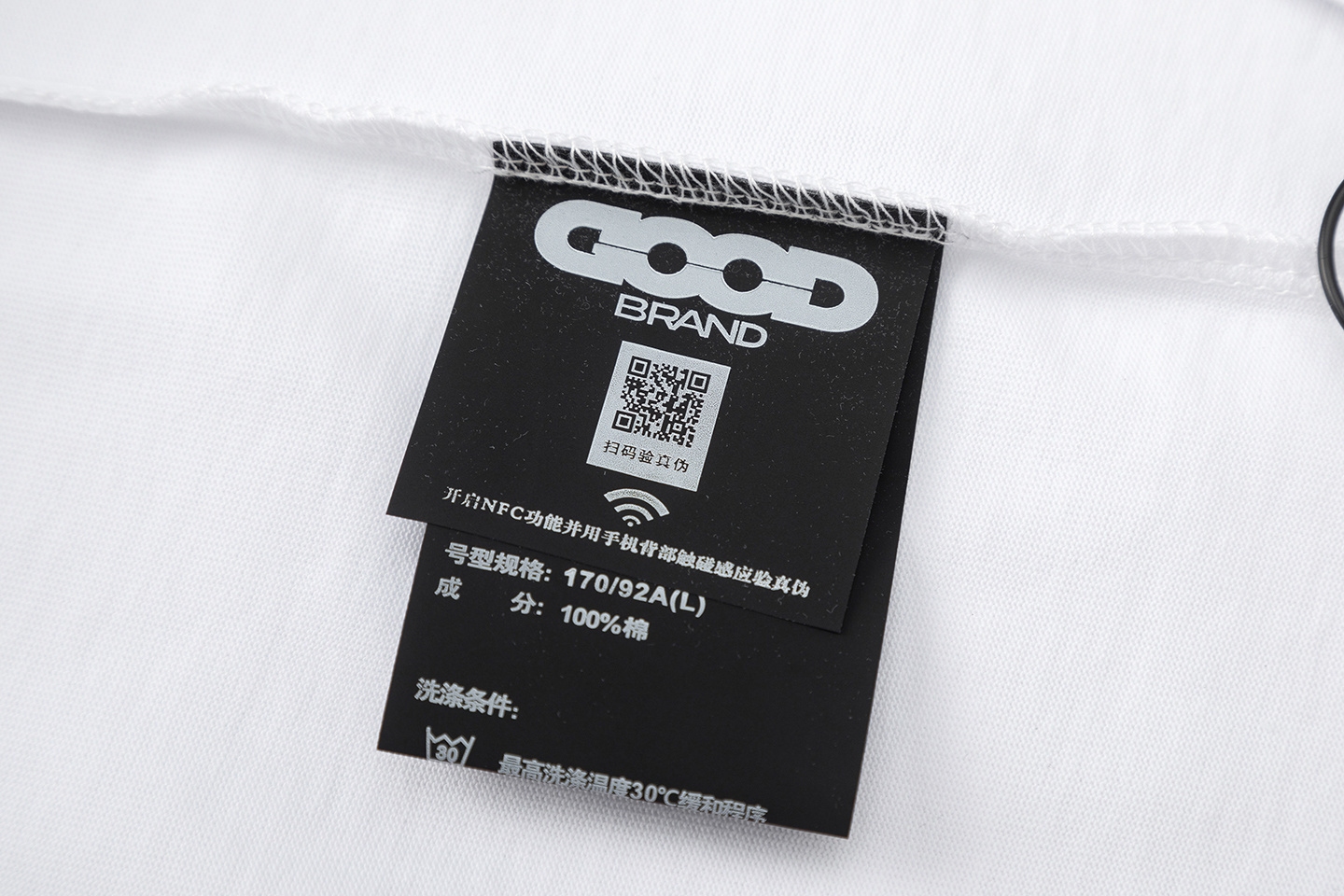 GOODBRAND 25FW字母镂空钻石图案长袖 黑色 白色